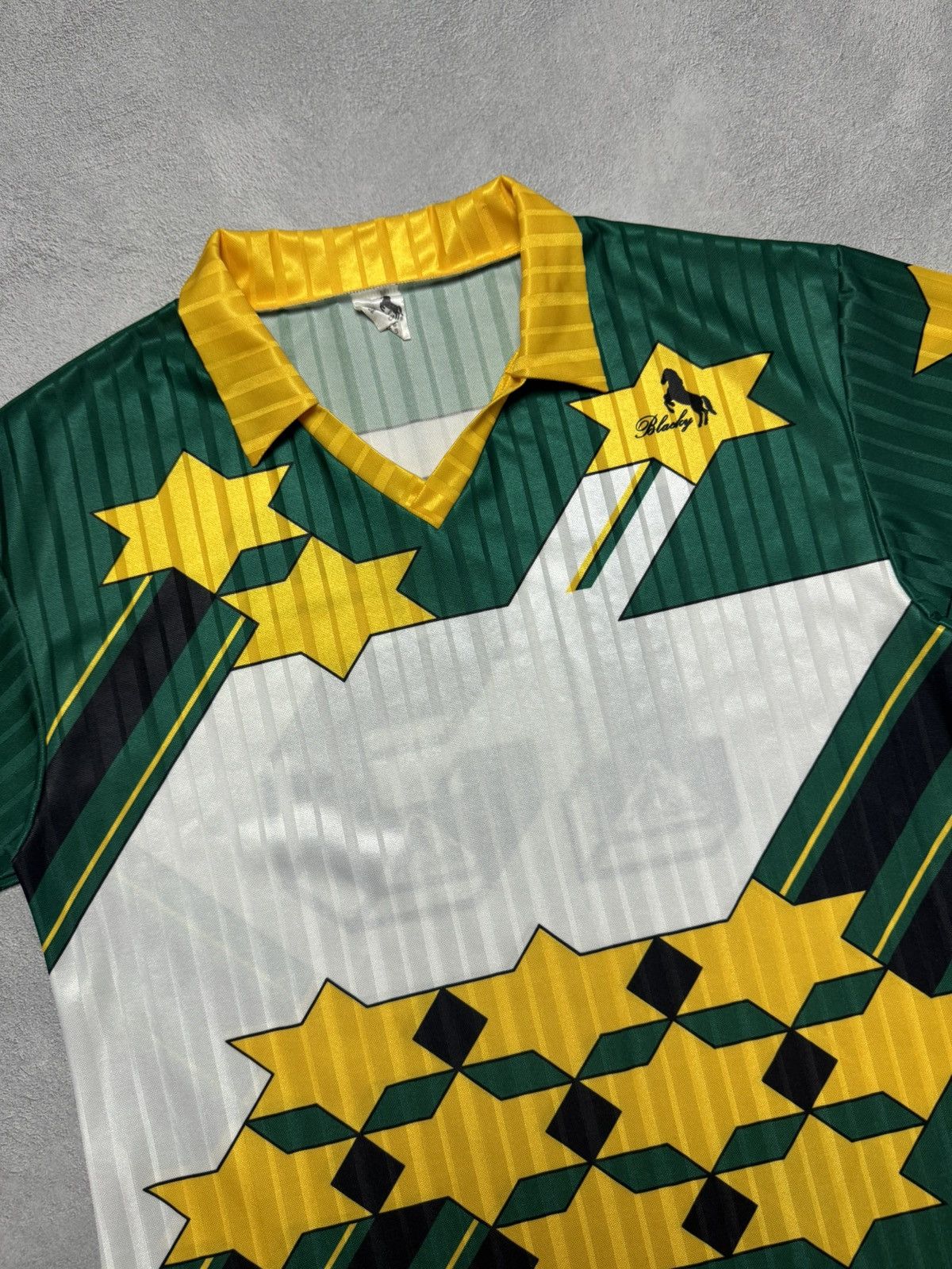 Vintage 1990s Blacky Switzerland Football Shirt Soccer Jersey Retro Size US L / EU 52-54 / 3 - 3 Thumbnail