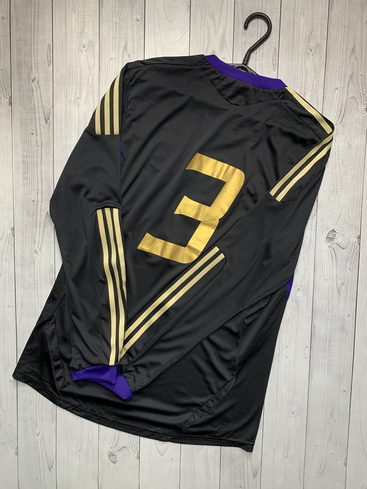 Adidas × Vintage Vintage Anderlecht adidas soccer jersey long sleeve black L Size US L / EU 52-54 / 3 - 5 Thumbnail