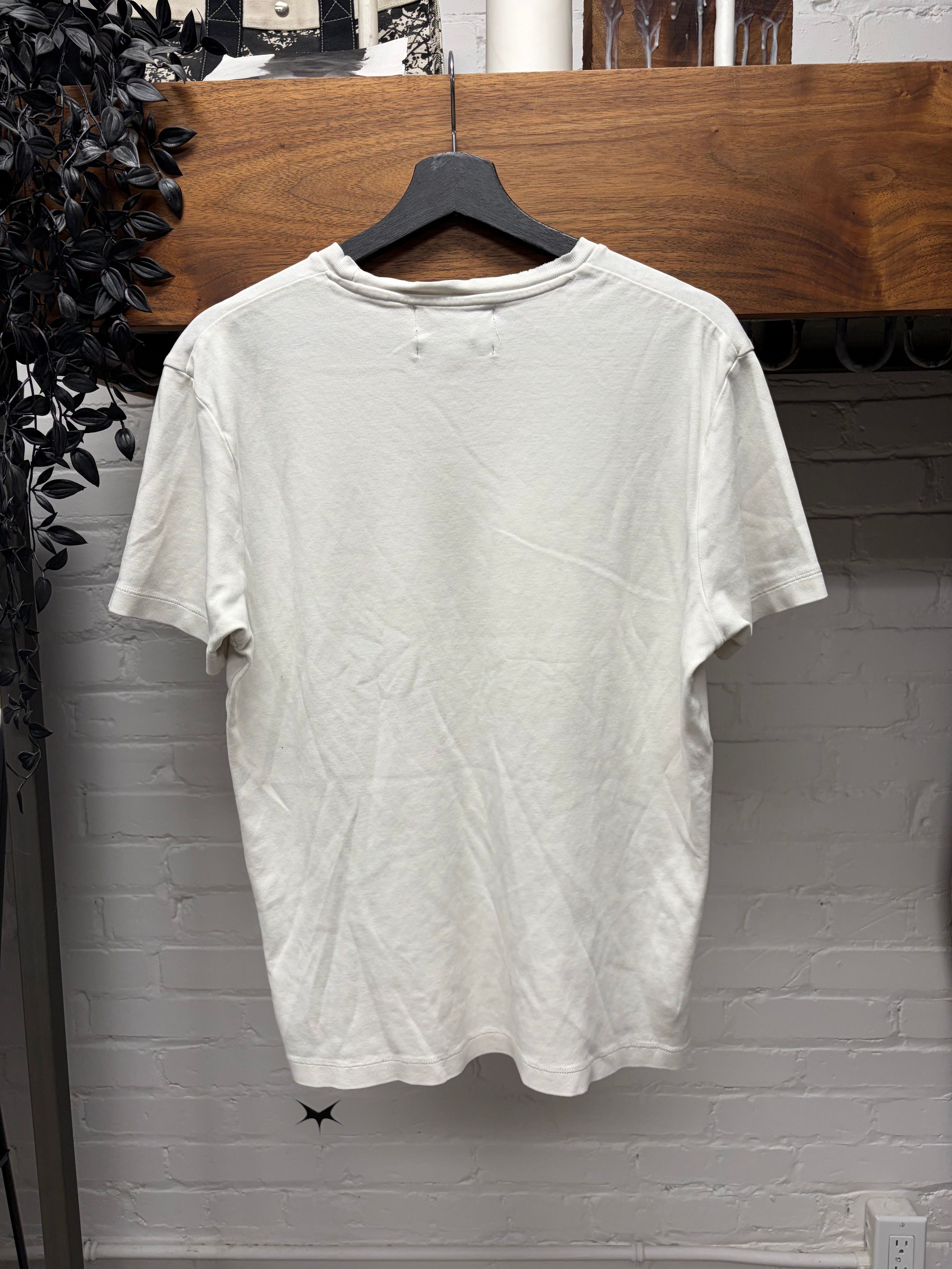 Fred Perry Raf Simons x Fred Perry Patch Logo White T-Shirt Size US M / EU 48-50 / 2 - 4 Thumbnail