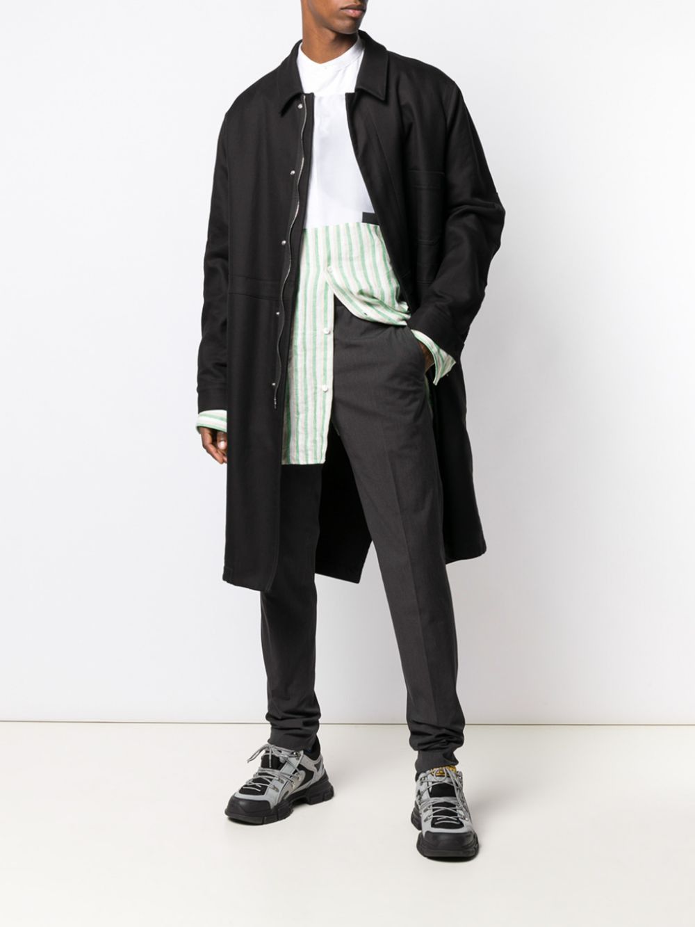 Lanvin LANVIN drawstring slim-fit trousers Size US 30 / EU 46 - 9 Thumbnail