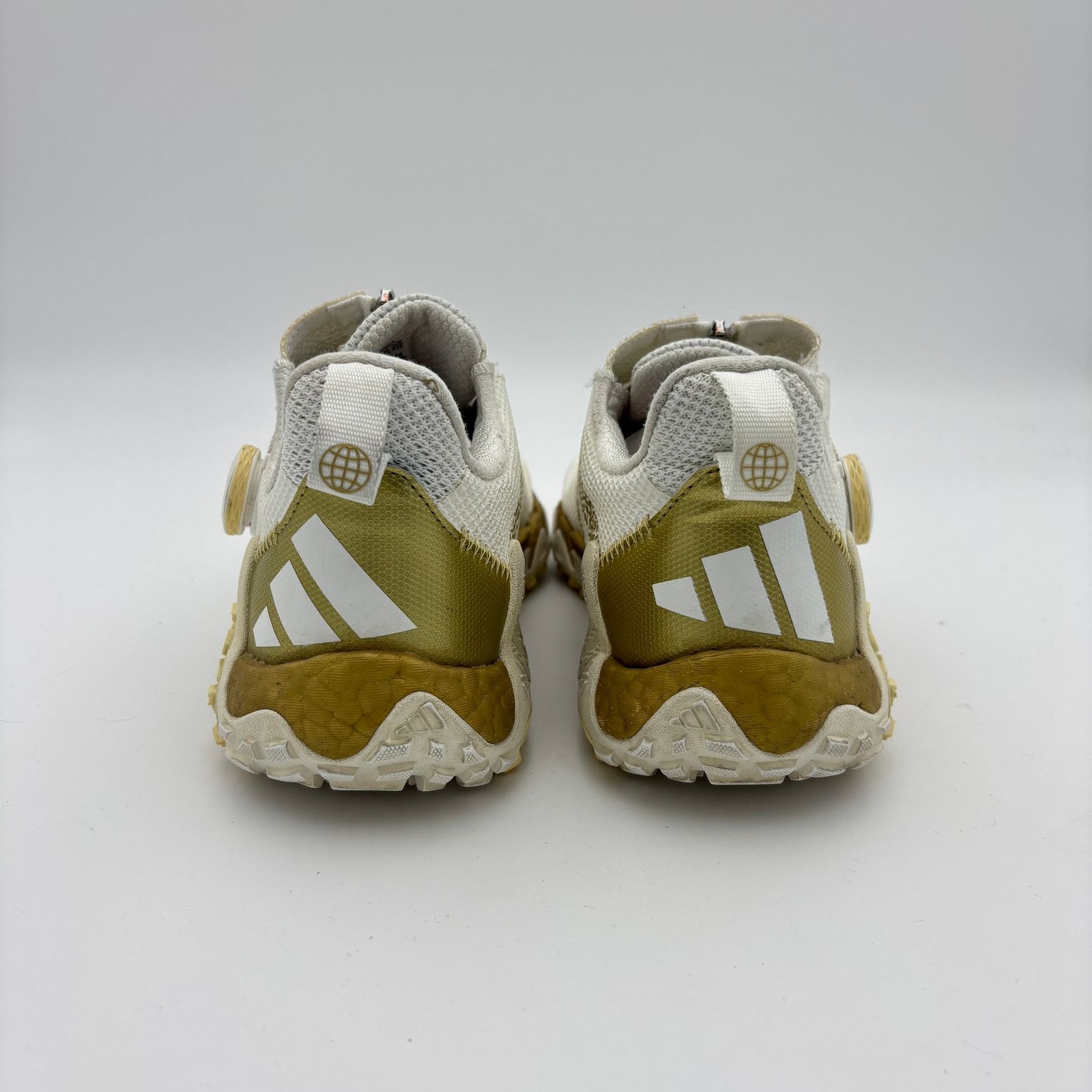 Adidas Adidas Codechaos 22 BOA White Gold Golf Shoes Men's 8 Size US 8 / EU 41 - 4 Thumbnail