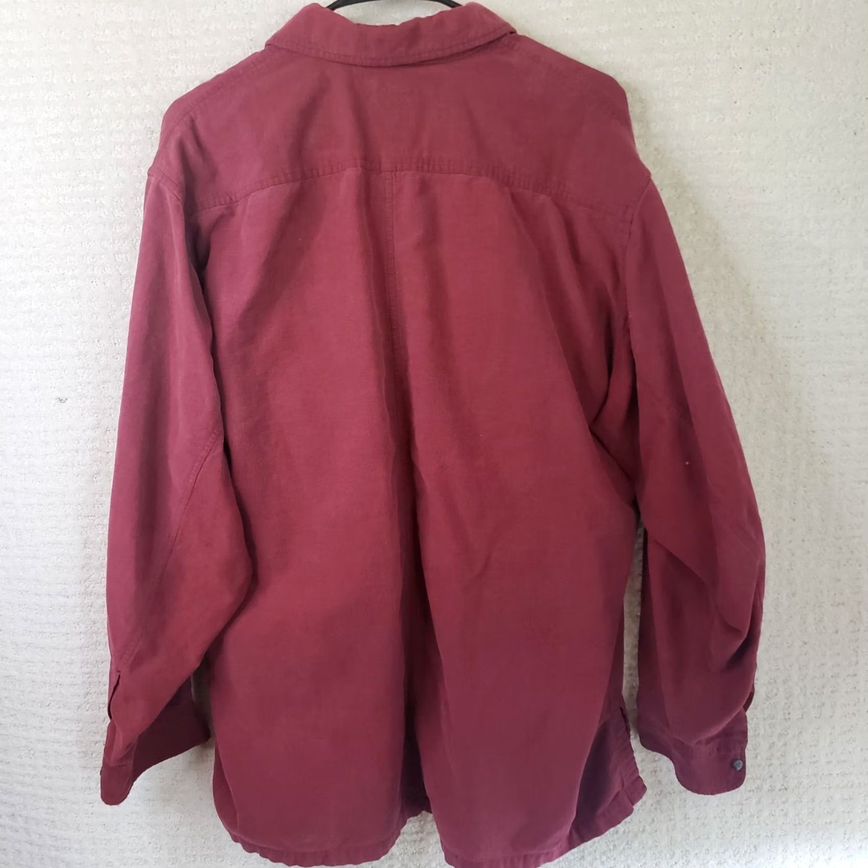 Vintage Smith & Hawken Chamois Flannel Shirt Mens L Red Button Up Outdoor Hunting Size US L / EU 52-54 / 3 - 6 Thumbnail
