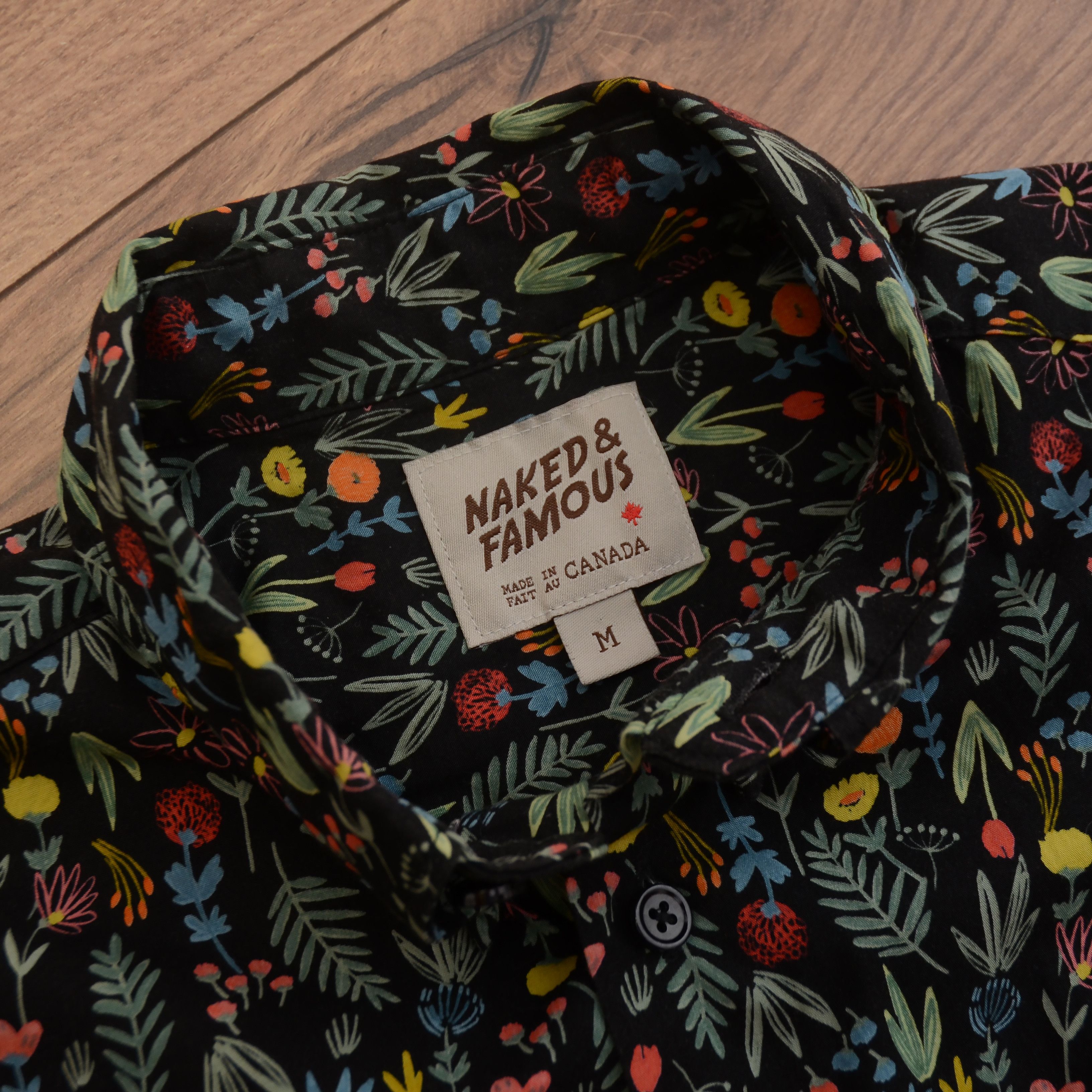Naked & Famous Naked And Famous Easy Shirt Size M All Over Flowers Size US M / EU 48-50 / 2 - 9 Thumbnail