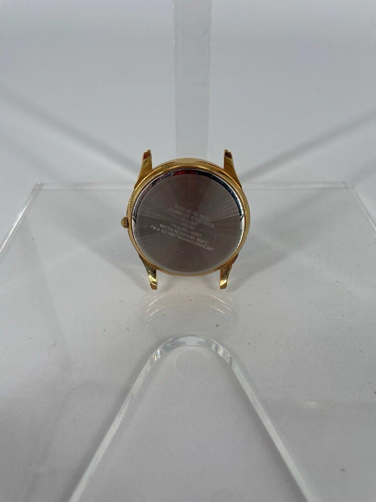 Warner Bros 1992 TAZMANIAN DEVIL WARNER BROS WOMAN'S WATCH NO BAND Size ONE SIZE - 3 Thumbnail