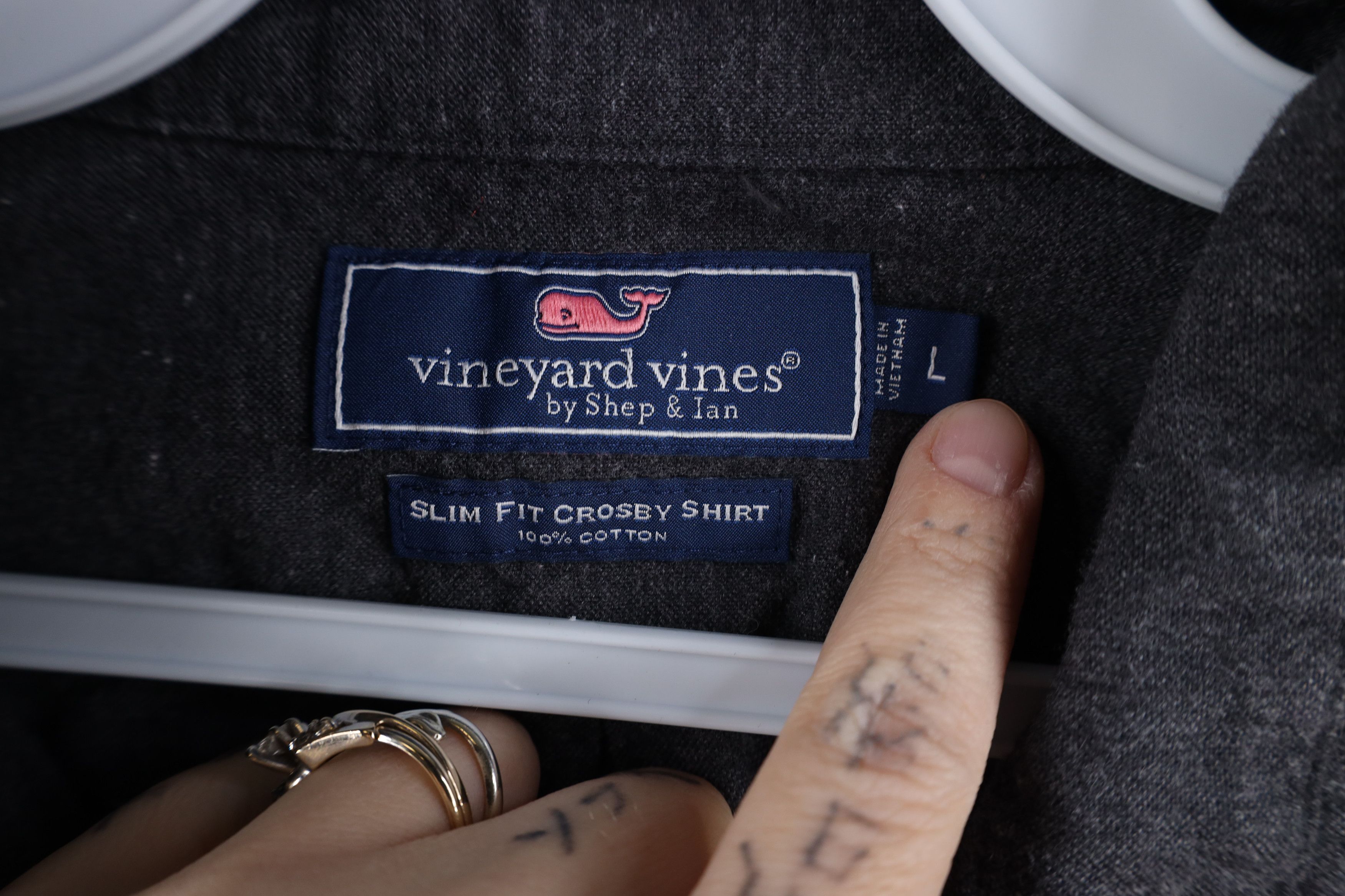 Vineyard Vines Vineyard Vines Fit Crosby Flannel Atomic Fleck Button Shirt Size US L / EU 52-54 / 3 - 9 Thumbnail