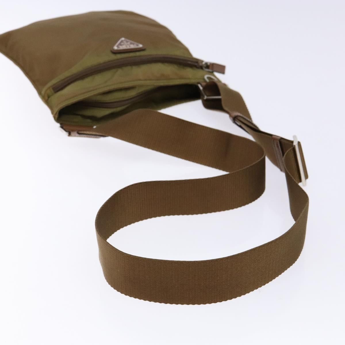 Prada PRADA Shoulder Bag Nylon Brown Silver Size ONE SIZE - 7 Thumbnail