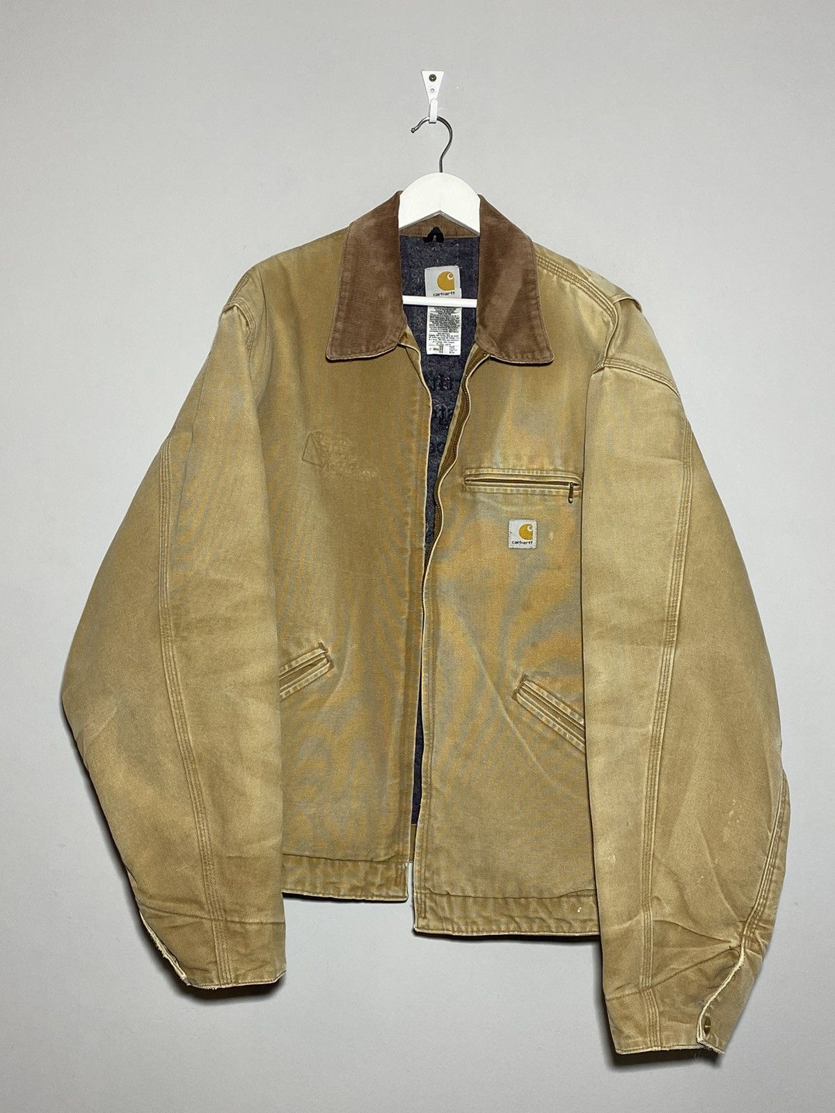 Carhartt × Vintage Vintage Carhart Detroit Work Jacket Size US L / EU 52-54 / 3 - 1 Thumbnail