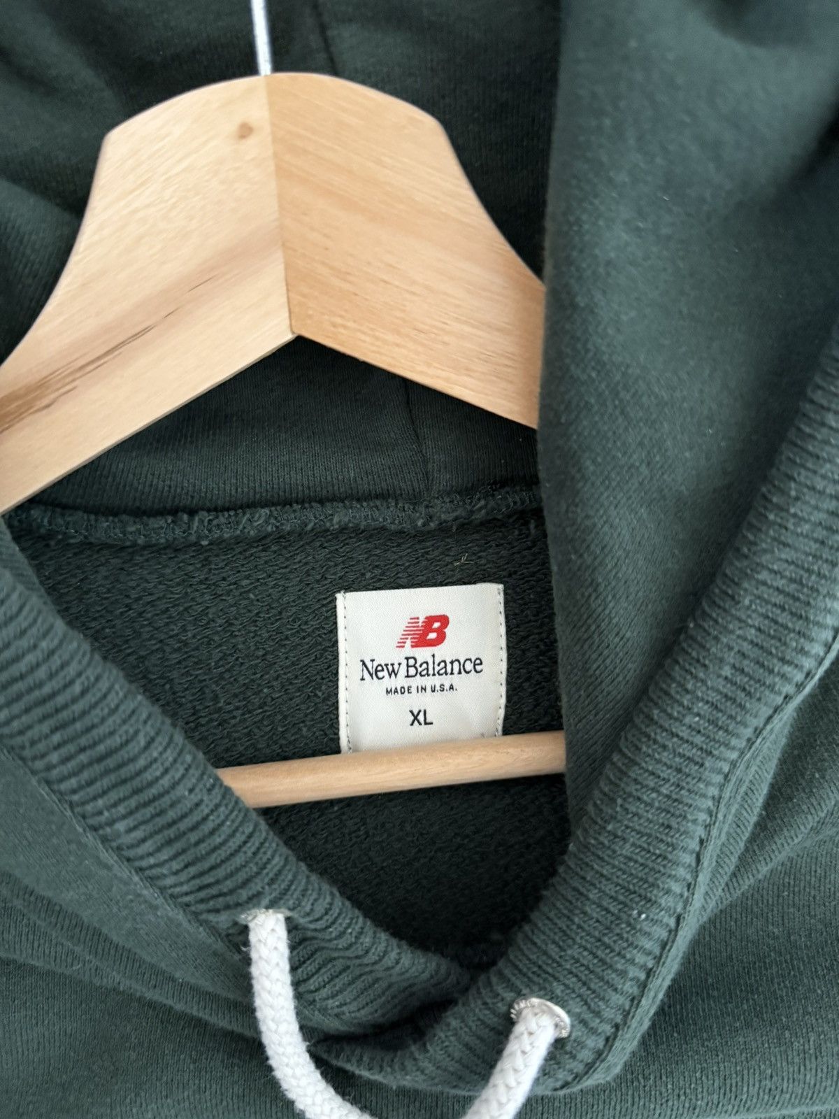 New Balance New balance made in usa hoodie olive green Size US XL / EU 56 / 4 - 3 Thumbnail