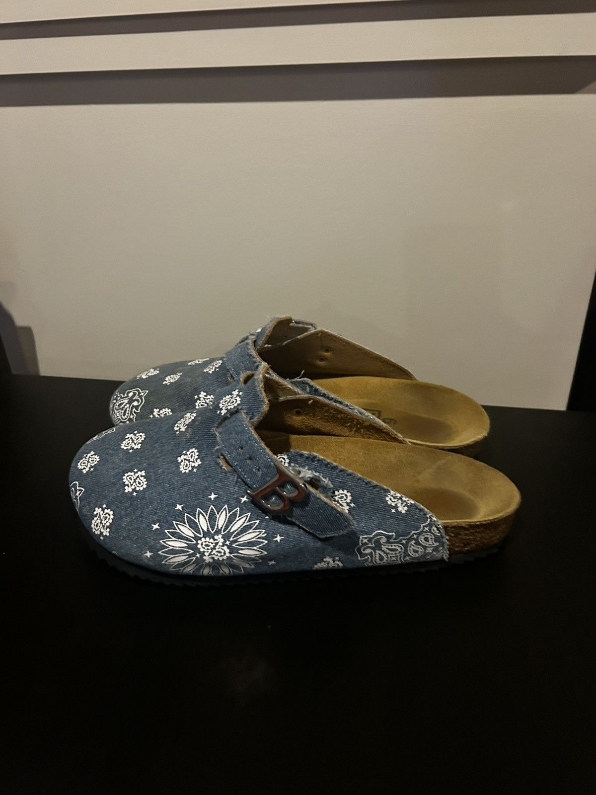 Bravest Studios Bravest Studios Denim Birkenstock Boston Clogs Size US 9 / EU 42 - 1 Thumbnail
