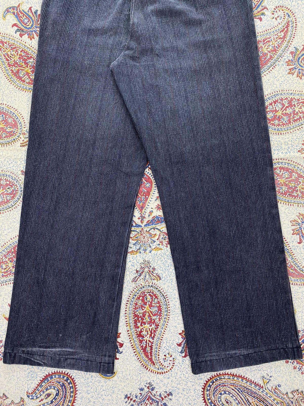 Japanese Brand Doarat Plaid Denim Trouser Size US 32 / EU 48 - 8 Thumbnail