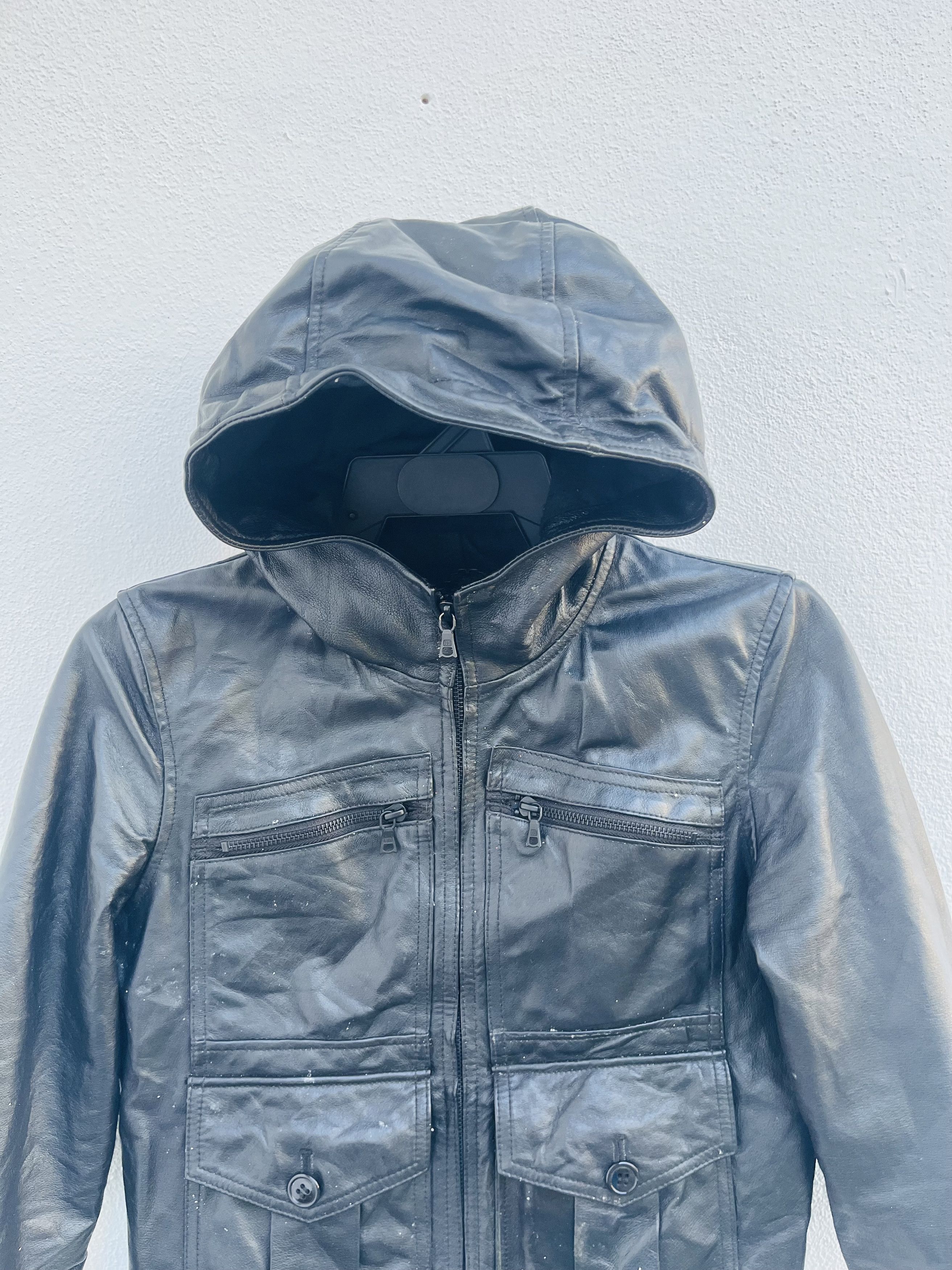Hysteric Glamour Vintage 90s Hysteric Glamour Designer Fashion Style Leather Size US S / EU 44-46 / 1 - 3 Thumbnail