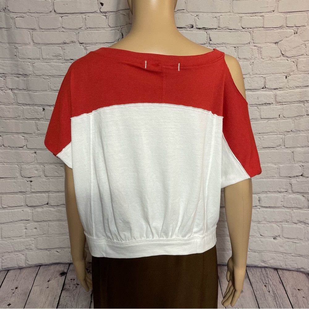 Free People NWT New Free People Colorblock Field Goal Crop T-Shirt Size Size M / US 6-8 / IT 42-44 - 4 Thumbnail