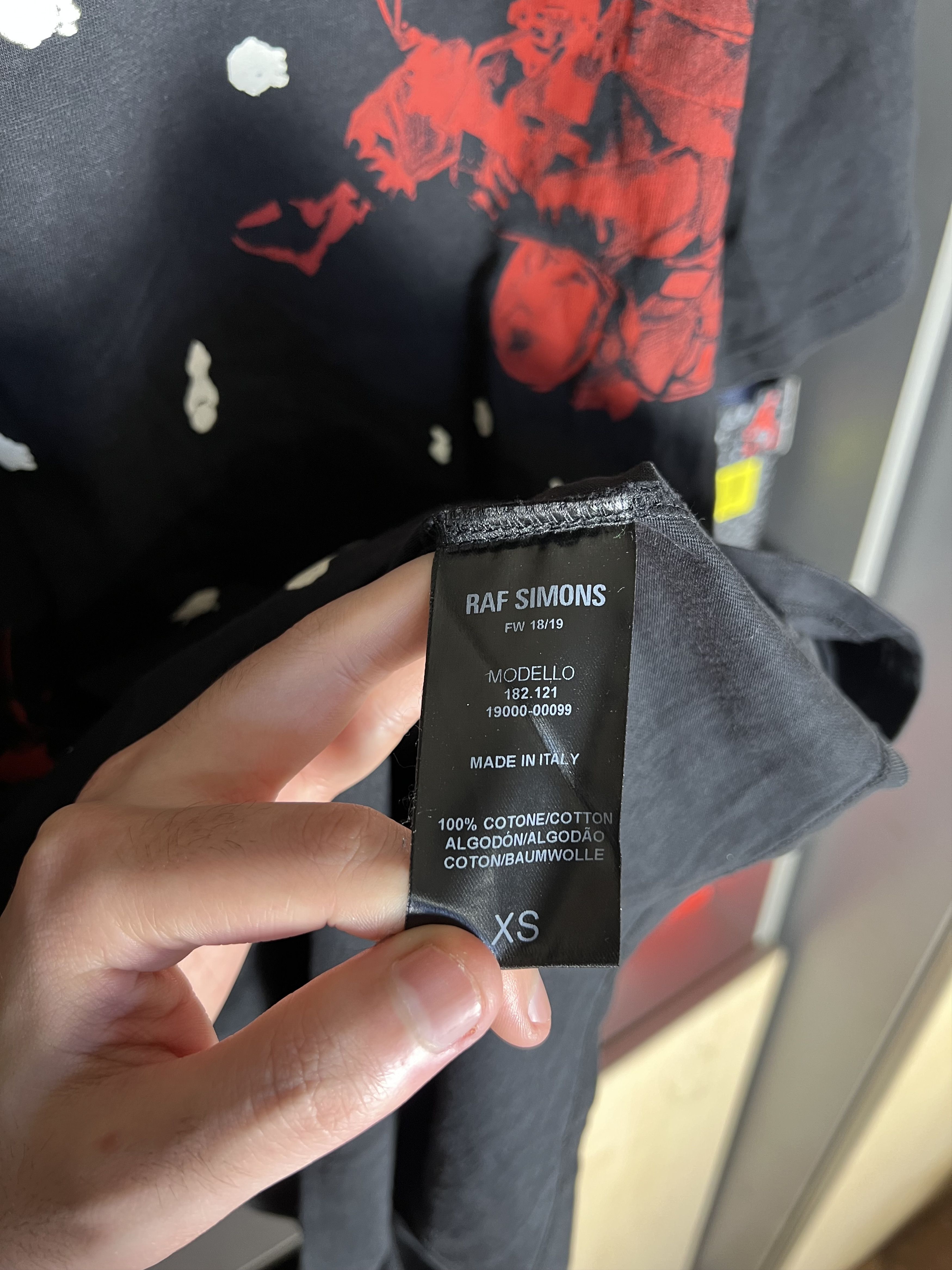 Raf Simons RAF SIMONS Astronaut Printed Designer T-Shirt Size US XS / EU 42 / 0 - 4 Thumbnail