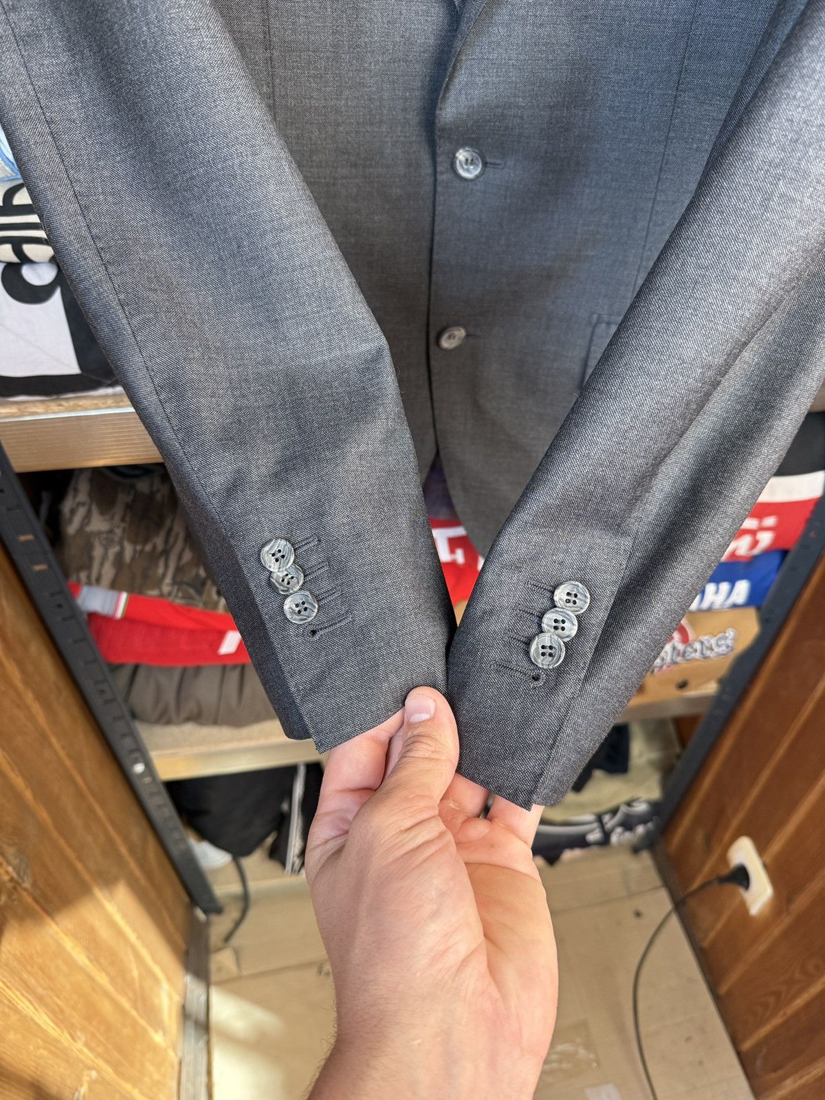 Suitsupply Men Suitsupply Blazer Pure Wool S110 Blue US32 Size 40L - 7 Thumbnail