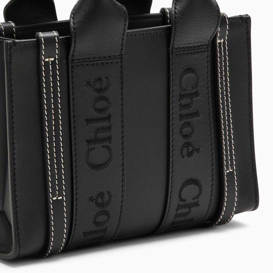 Chloe o1d2blof0824 Size : OS / Mini Leather Bags in Black Size ONE SIZE - 5 Thumbnail