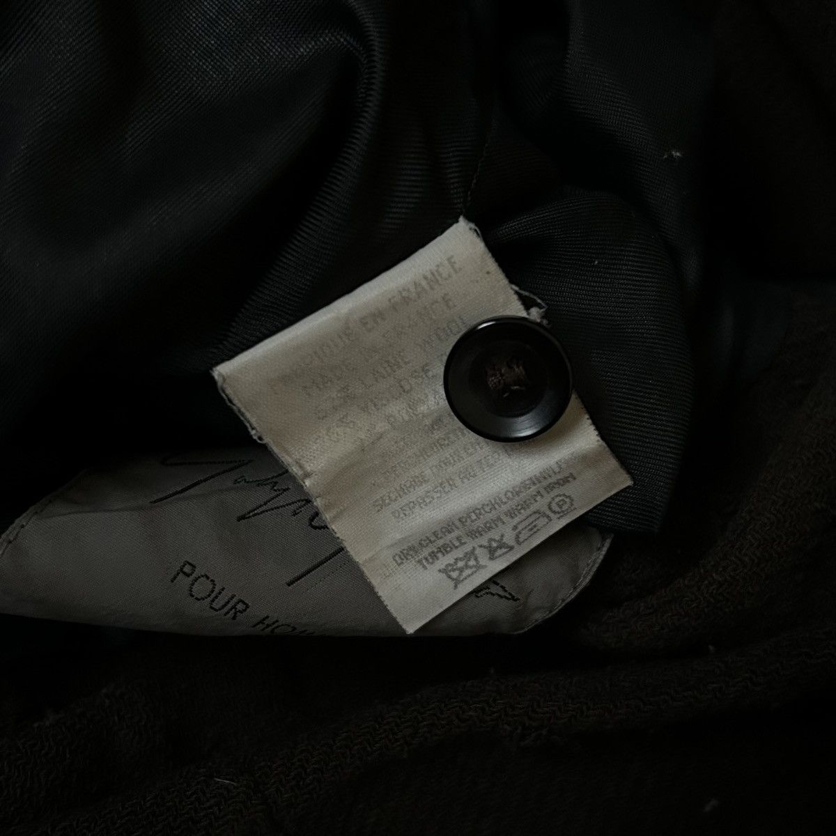 Yohji Yamamoto Yohji Yamamoto Pour Homme 90s Archive Vest Size US M / EU 48-50 / 2 - 5 Thumbnail
