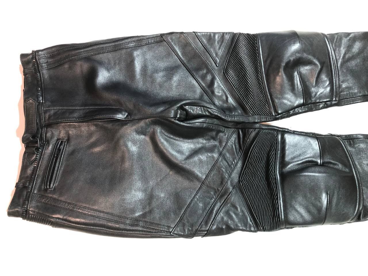 Leather Leder Racing Moto Leather Pants Vintage Size US 30 / EU 46 - 4 Thumbnail
