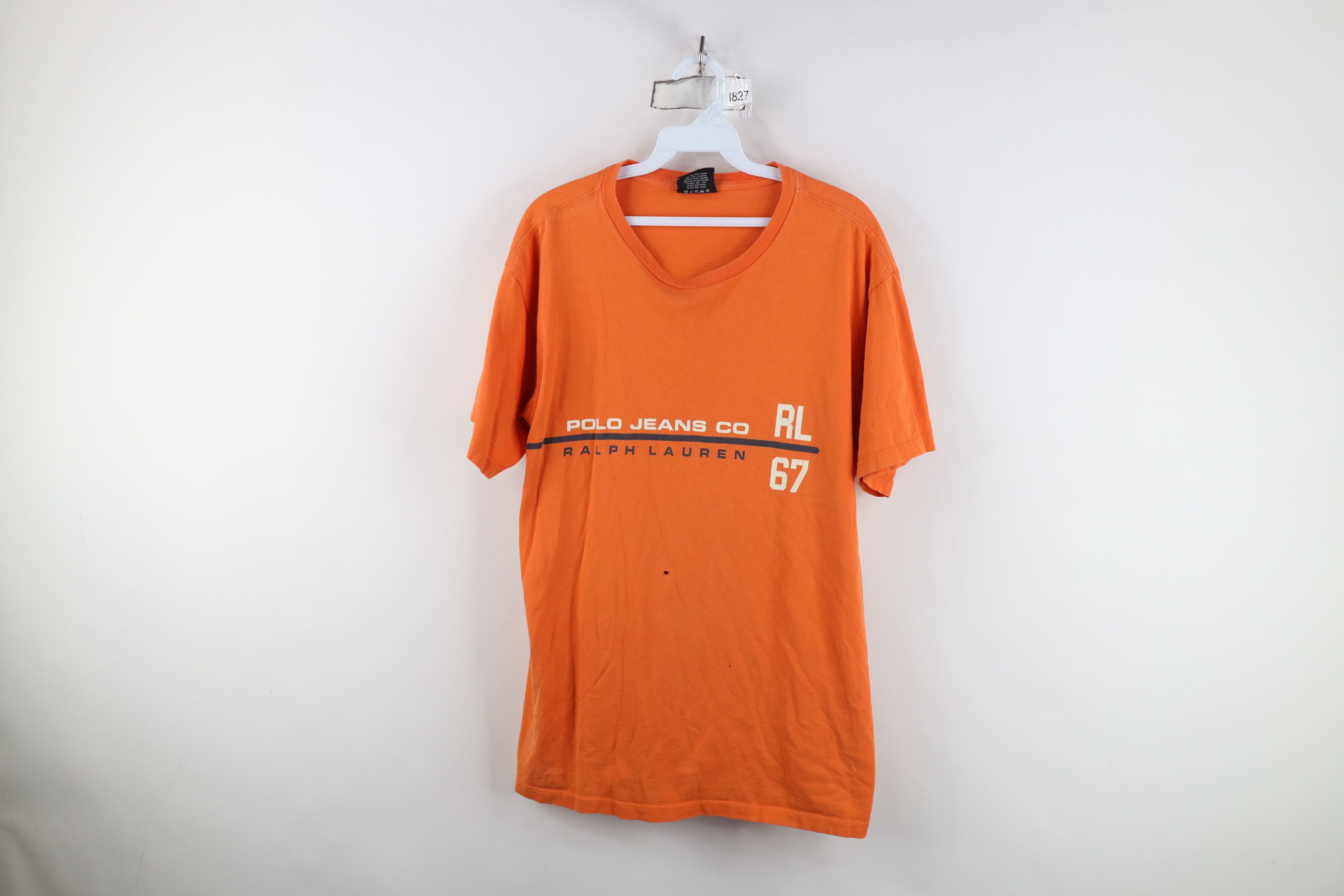 Ralph Lauren Vintage 90s Ralph Lauren Spell Out Short Sleeve T-Shirt Size US M / EU 48-50 / 2 - 1 Thumbnail