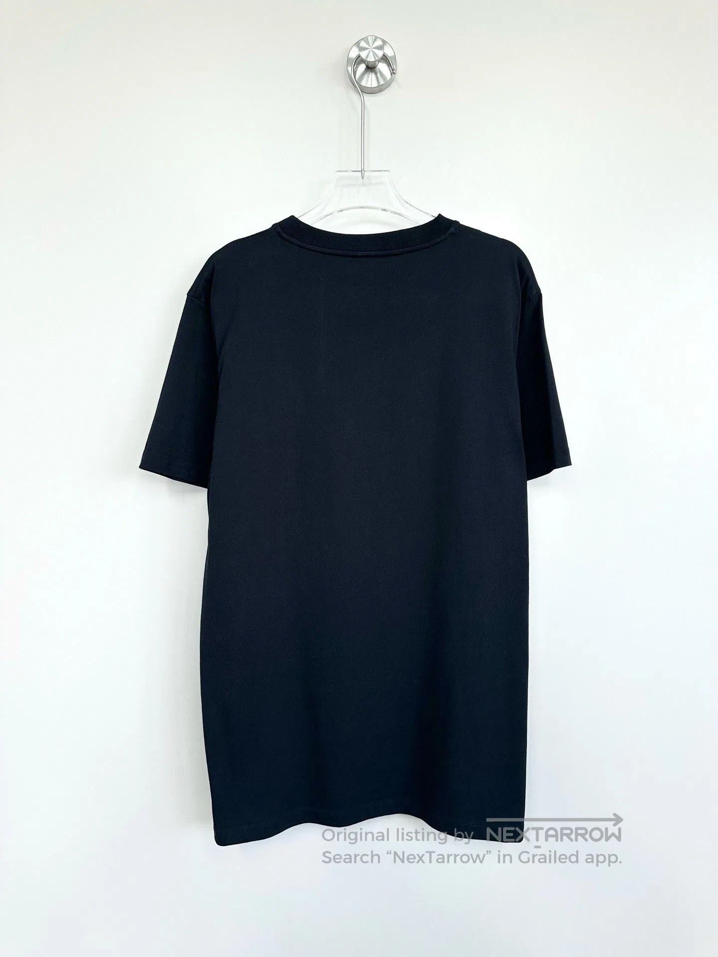 Loewe Loewe Black Embroidered Logo Short-Sleeve T-Shirt. Size XS / US 0-2 / IT 36-38 - 2 Thumbnail