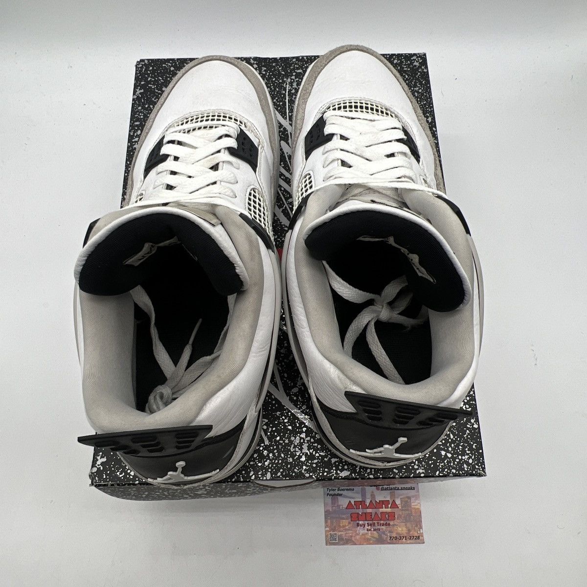 Jordan Brand Air Jordan 4 military black Size US 14 / EU 47 - 7 Thumbnail