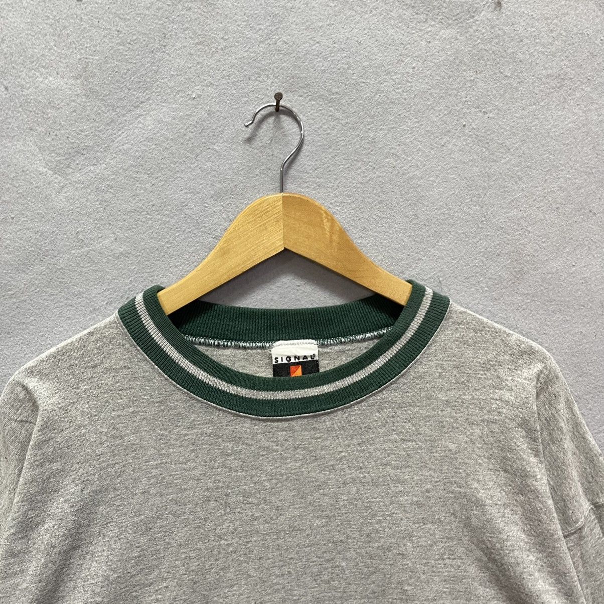Signal Sport 90s Signal Sports Ringer Collar Sweatshirt USA XL Size US XL / EU 56 / 4 - 2 Thumbnail