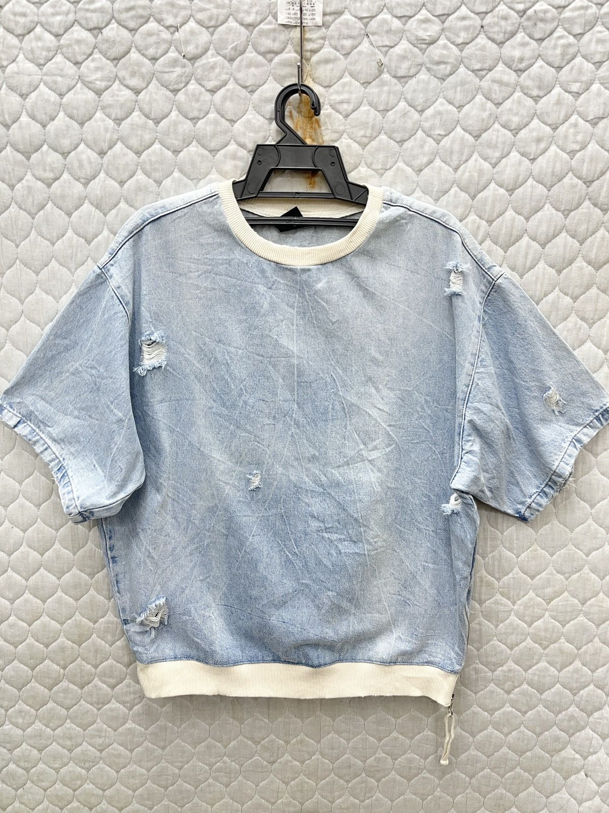 Zara 🔥🔥🔥STEALS ZARA DENIM PULLOVER Size US S / EU 44-46 / 1 - 1 Thumbnail