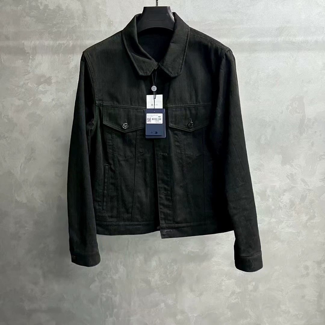 Louis Vuitton black louis vuitton denim jacket with tags Size US L / EU 52-54 / 3 - 1 Thumbnail