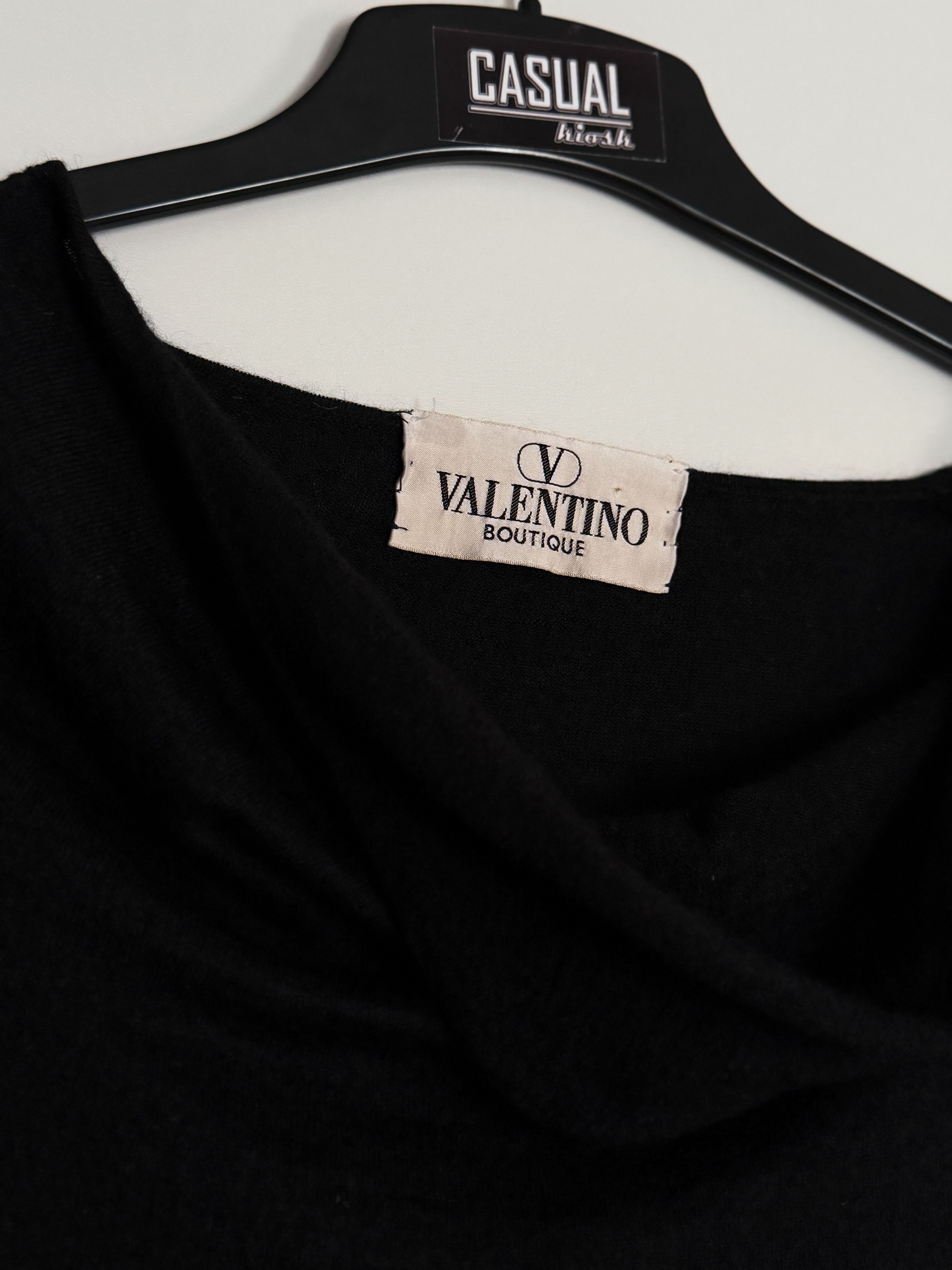 Valentino Valentino Boutique Vintage Wool Knit Dress Long Sleeve Size S / US 4 / IT 40 - 3 Thumbnail