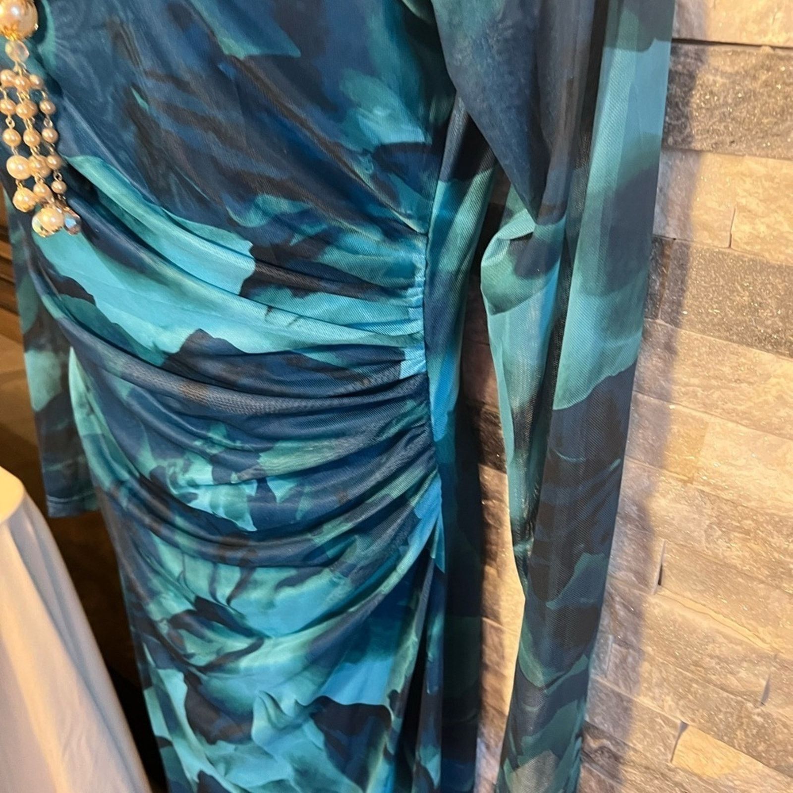 & Other Stories Pretty Garden Women's Midi Bodycon Dress – Size M Size M / US 6-8 / IT 42-44 - 4 Thumbnail