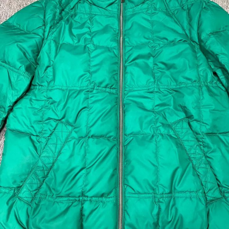 Fendi Fendi Green Down Jacket with Hidden Hood Size US L / EU 52-54 / 3 - 6 Thumbnail