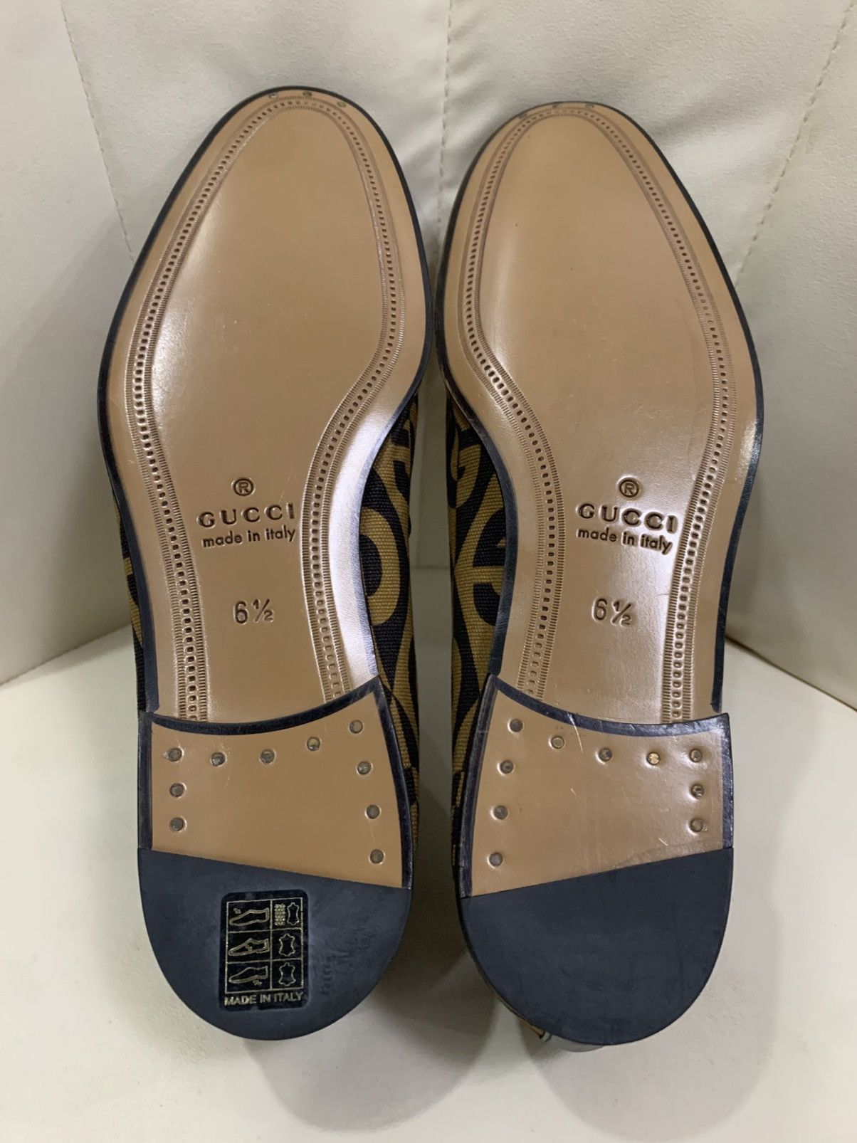 Gucci GUCCI HORSEBIT JORDAAN RHOMBUS LOAFERS Size US 7.5 / EU 40-41 - 7 Thumbnail