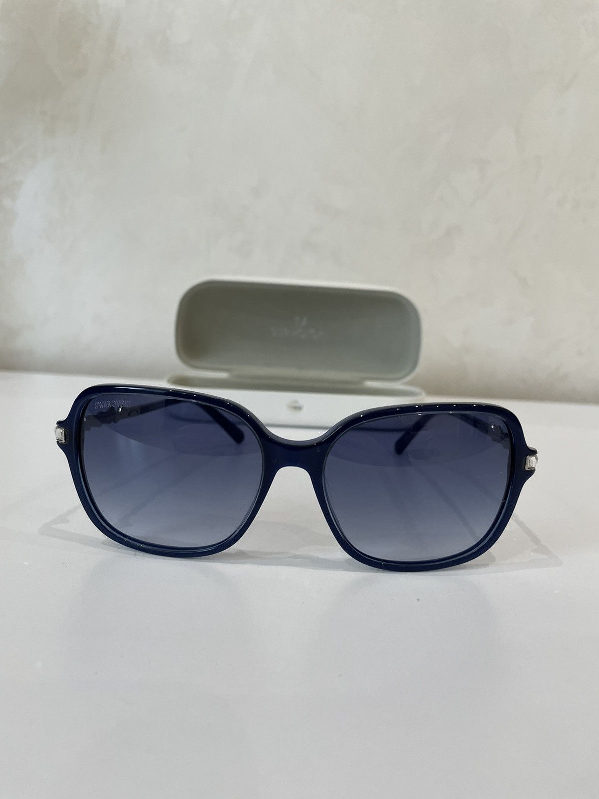 Swarovski SWAROVSKI SK 265 90W Blue Grey Gradient Women's Sunglasses Size ONE SIZE - 2 Thumbnail