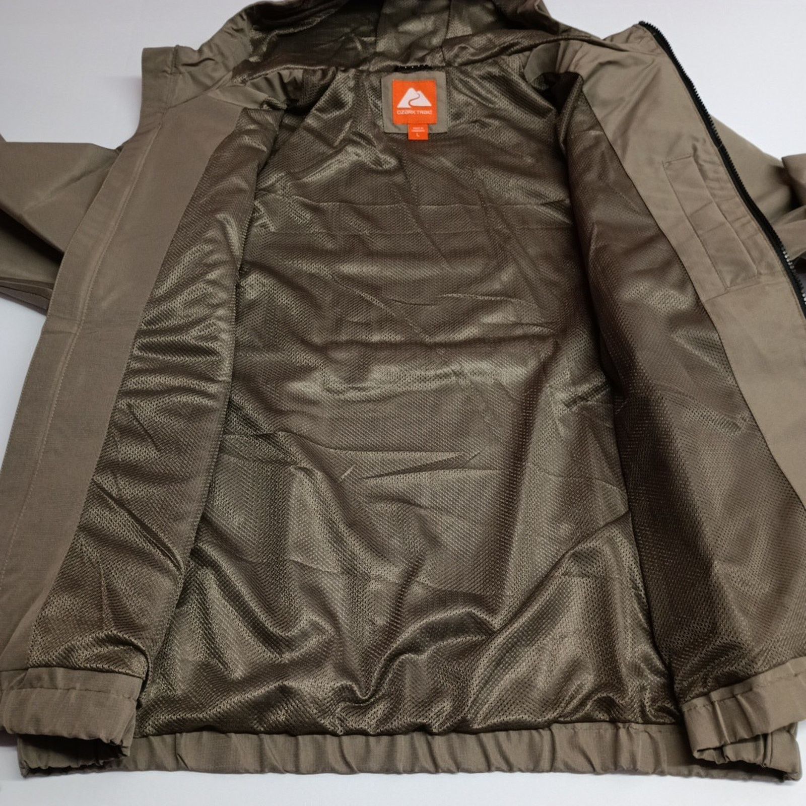 Other Ozark Trail Windbreaker Jacket Men's L Taupe Falls Pockets Size US L / EU 52-54 / 3 - 8 Thumbnail