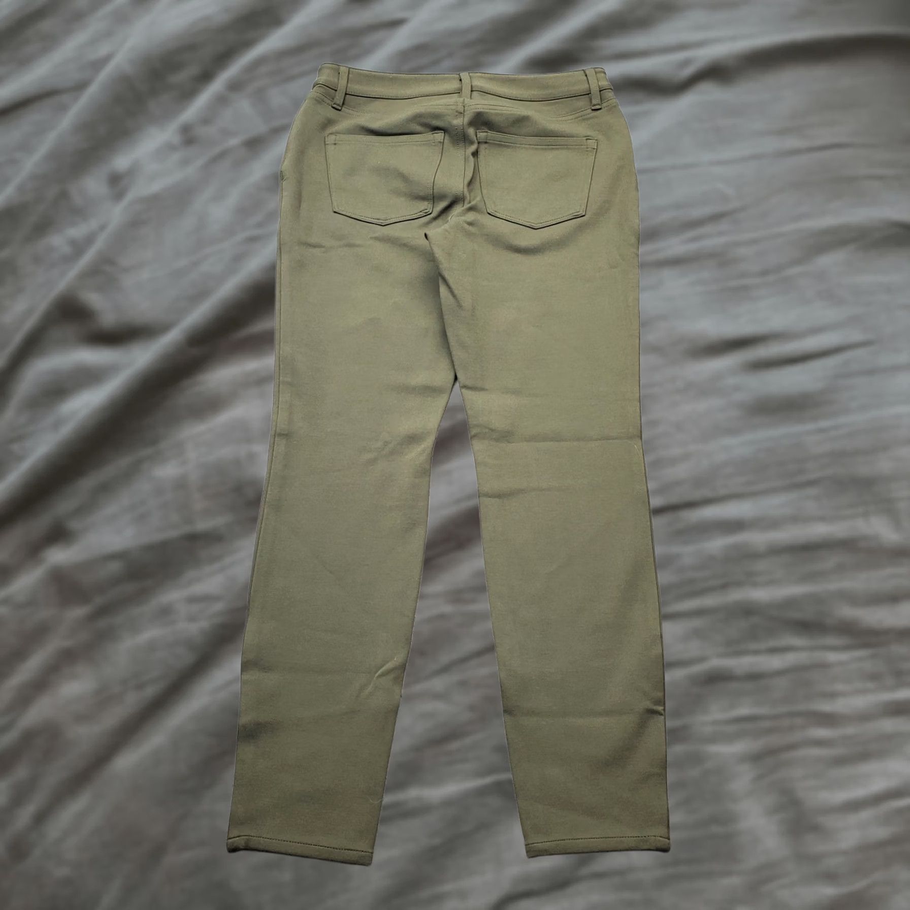 Talbots Talbots Womens 2P Petite Green Soho 5 Pocket Jegging Pants Slim Fit Size 26" / US 2 / IT 38 - 1 Thumbnail