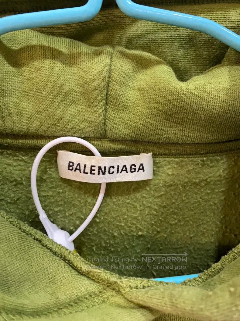Balenciaga Balenciaga Fashion Loose Casual Hoodie Back Logo Hoodie Sw Size US S / EU 44-46 / 1 - 3 Thumbnail