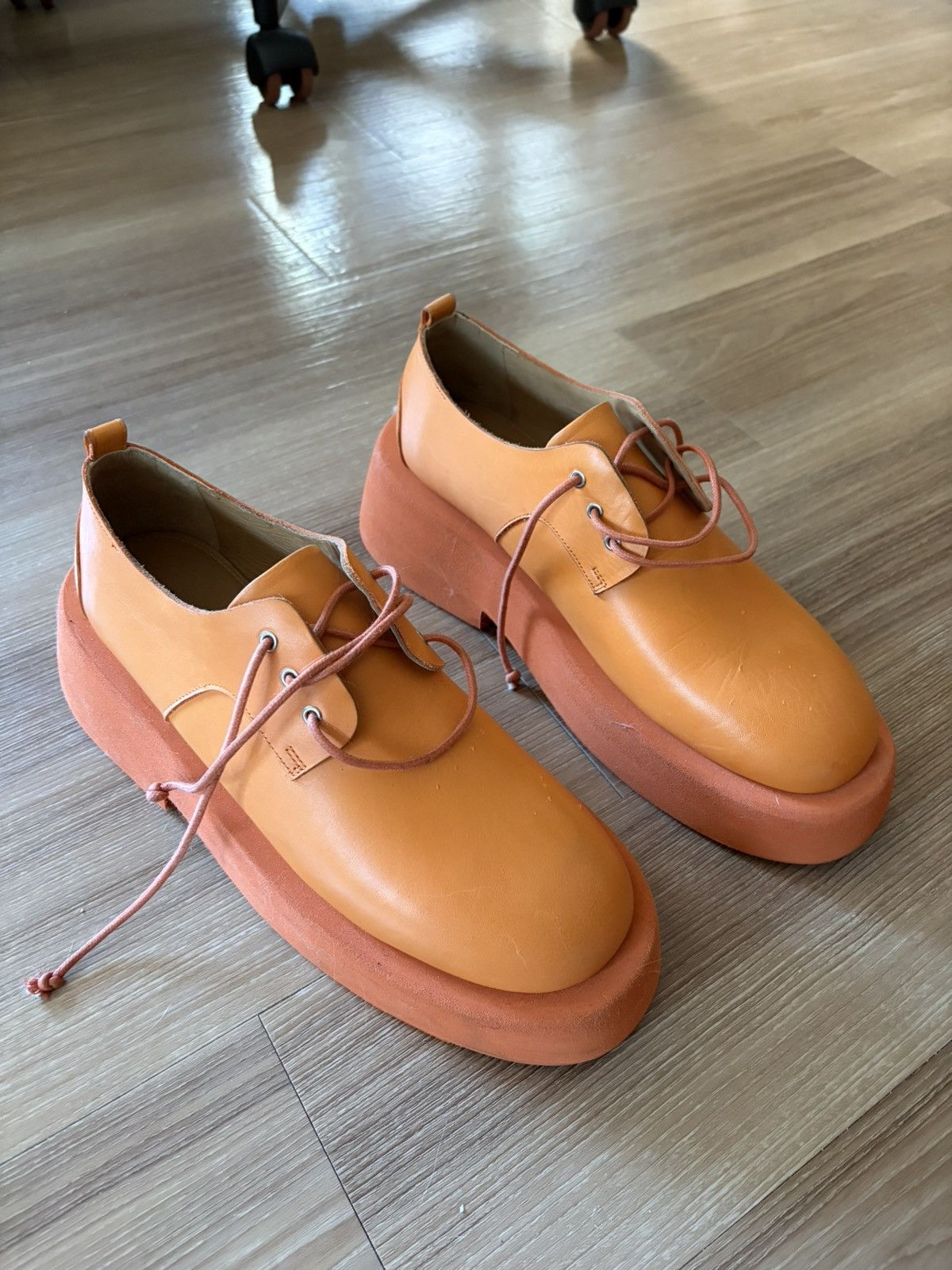 Marsell Marsèll Orange Gomme Shoes Size US 8 / EU 41 - 4 Thumbnail
