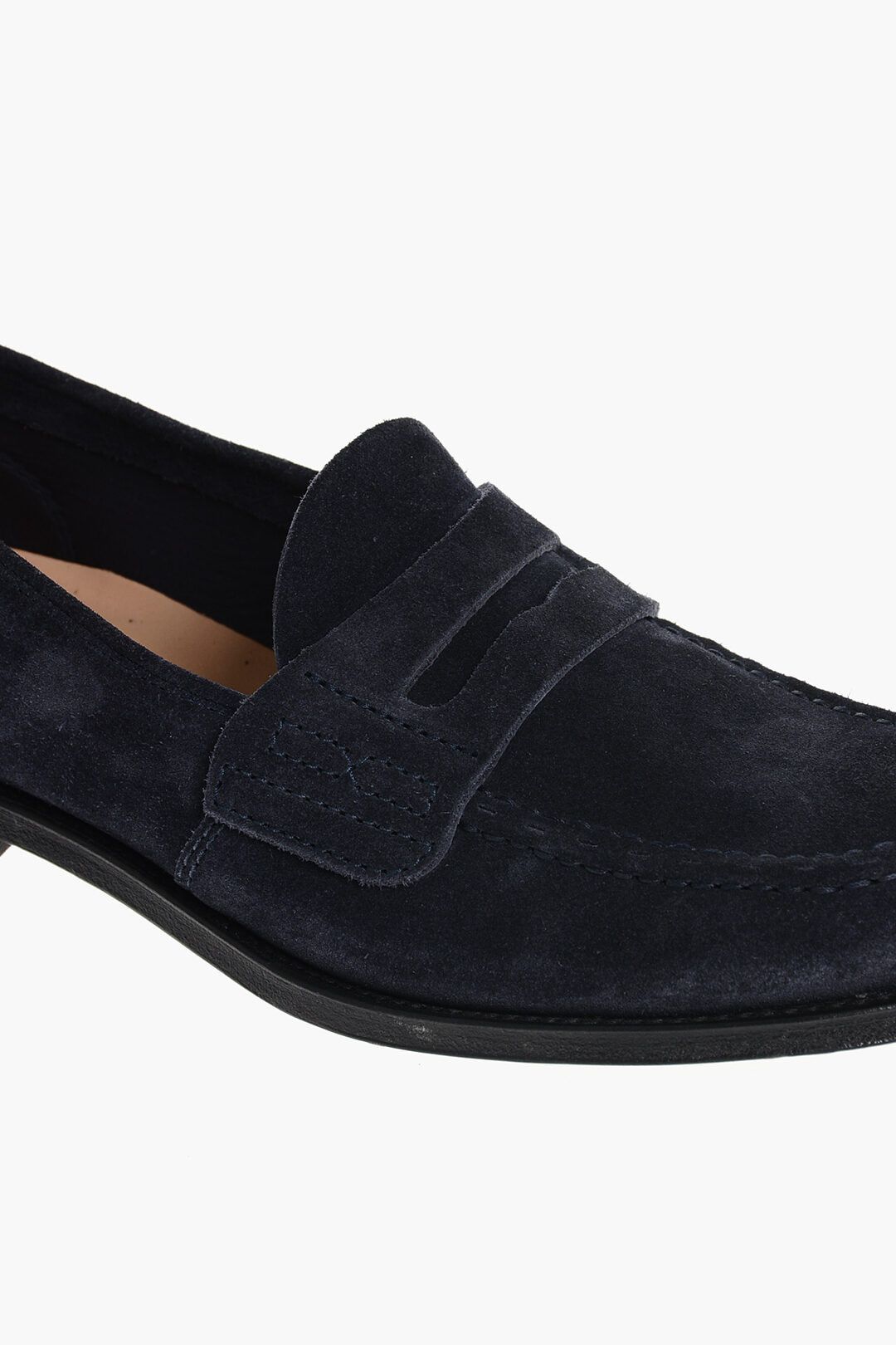 Church's og1mm0325 Suede Leather Loafer in Navy Blue Size US 11 / EU 44 - 4 Thumbnail