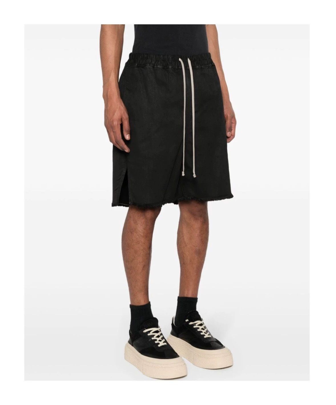 Rick Owens Rick Owens Waxed Side Slit Short Size 50 Size US 34 / EU 50 - 2 Thumbnail