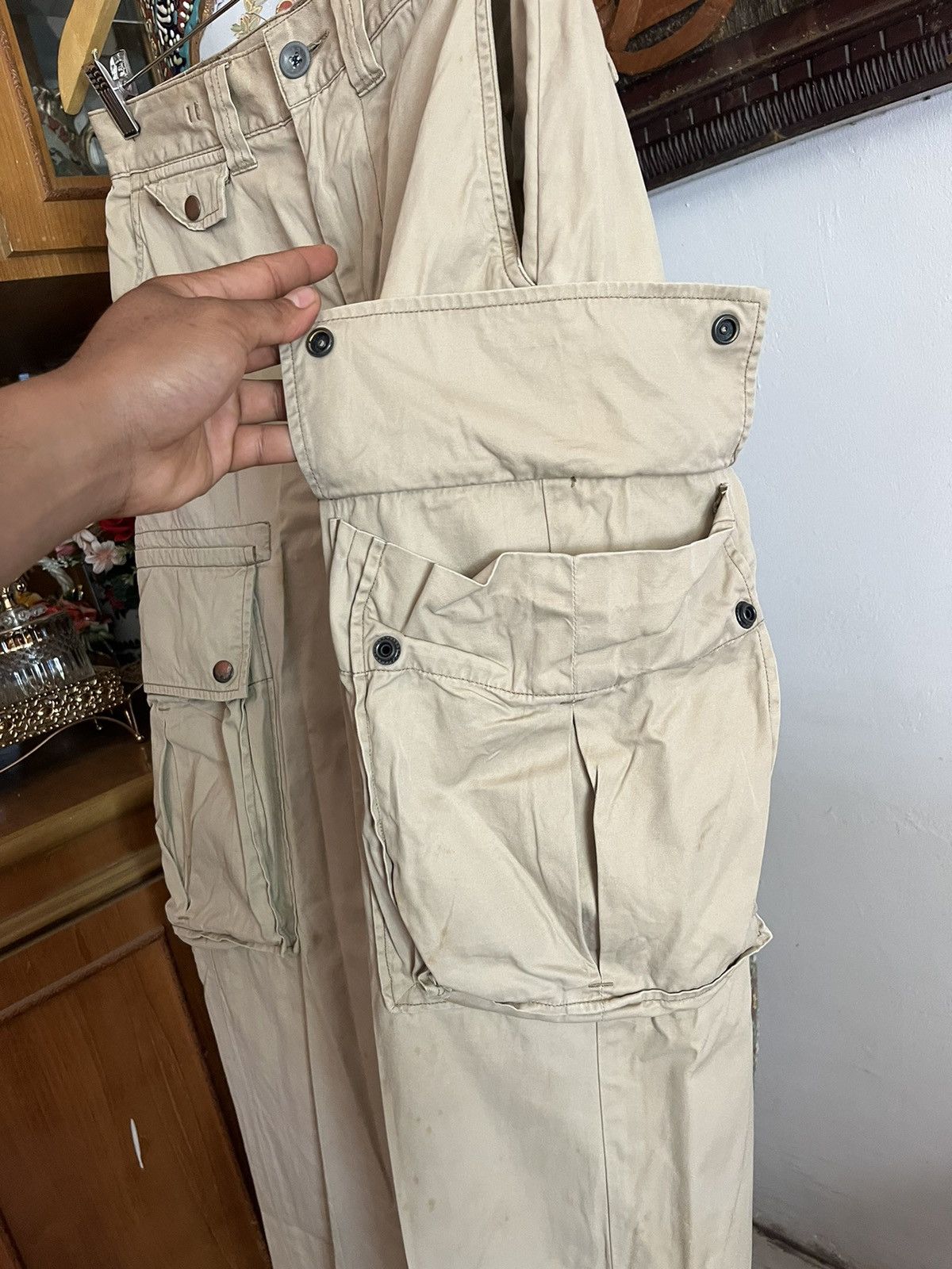 Polo Ralph Lauren Vintage Polo RL Cargo High Waist Cargo Pant Size US 30 / EU 46 - 6 Thumbnail