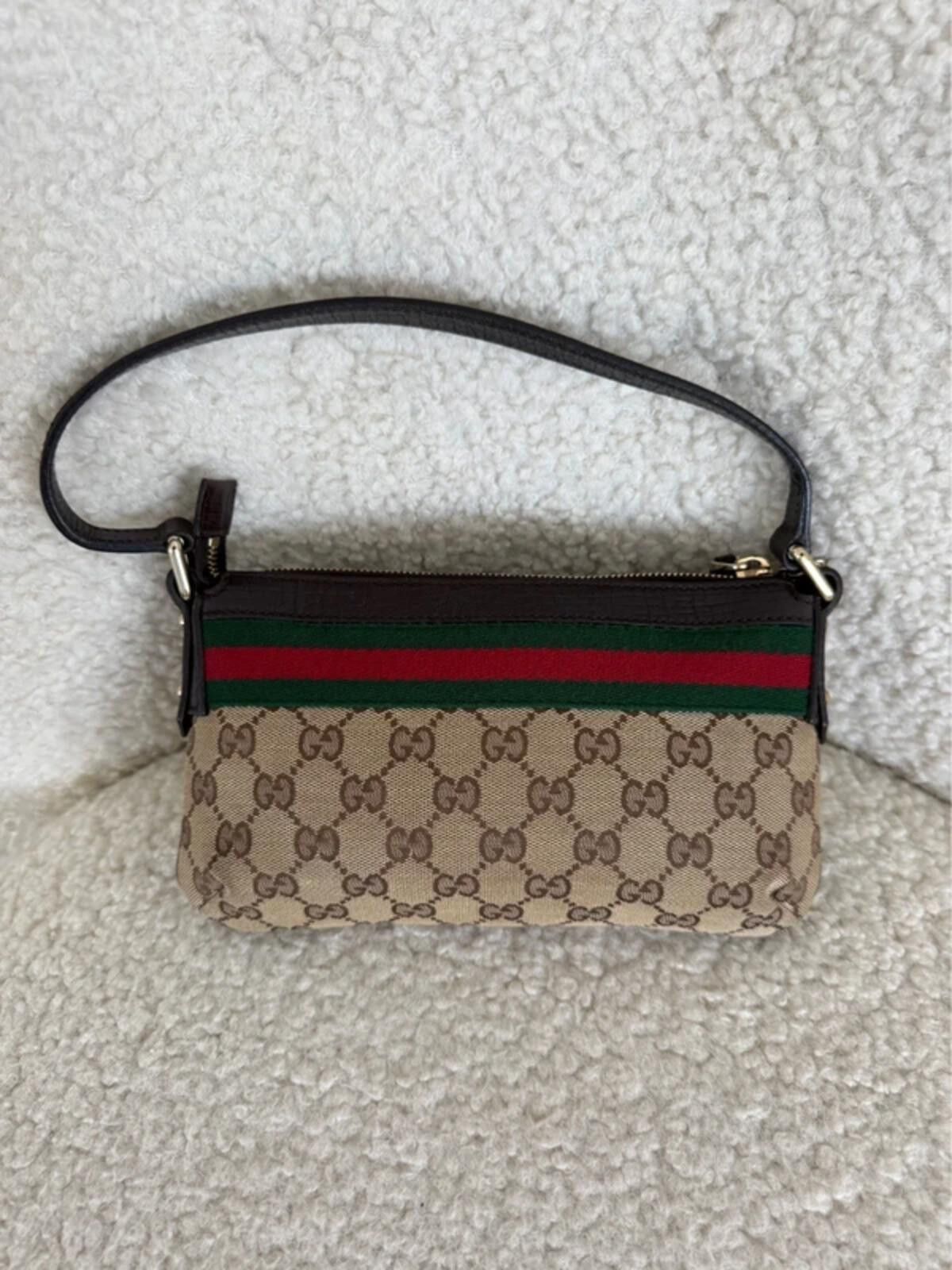 Gucci Gucci GG Canvas Sherry Line Mini Shoulder Bag Size ONE SIZE - 6 Thumbnail