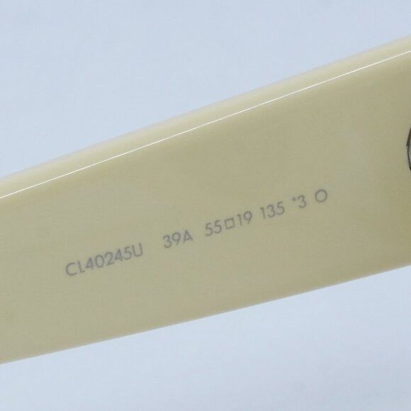 Celine Celine CL40245U 39A Sunglasses Shiny Butter Rectangle Frame Size ONE SIZE - 10 Thumbnail