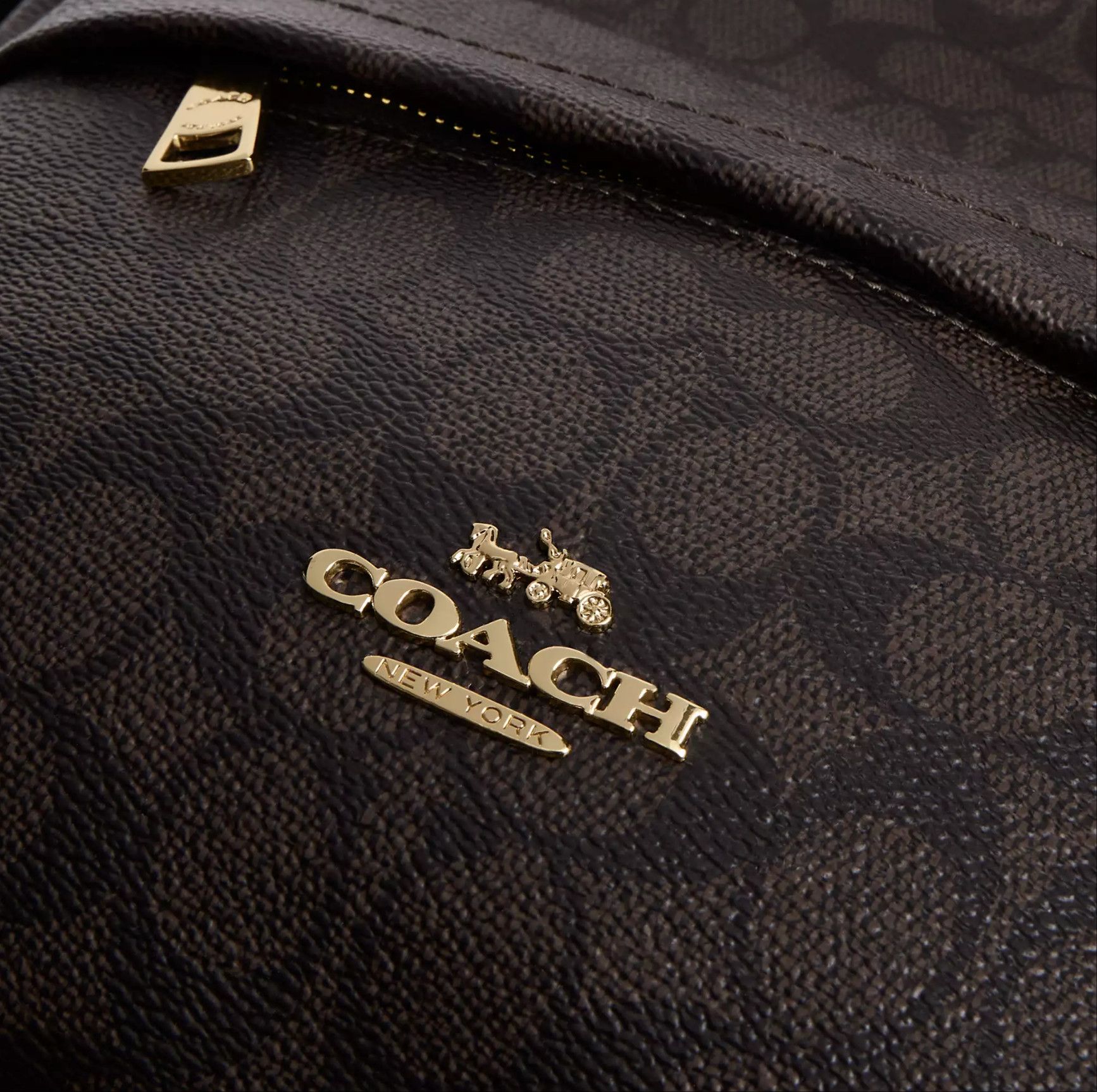 Coach Taylor Small Backpack In Signature Canvas CDW76 Size ONE SIZE - 10 Thumbnail