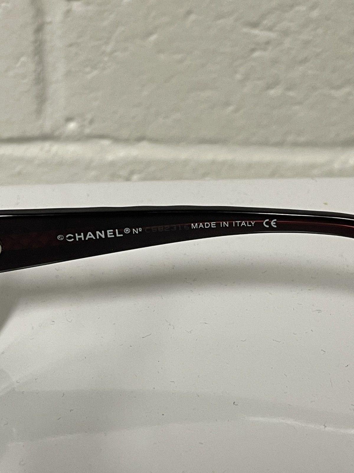Chanel × Vintage Chanel 5009 Iridescent Rainbow Quilted 90’s Sunglasses Size ONE SIZE - 7 Thumbnail