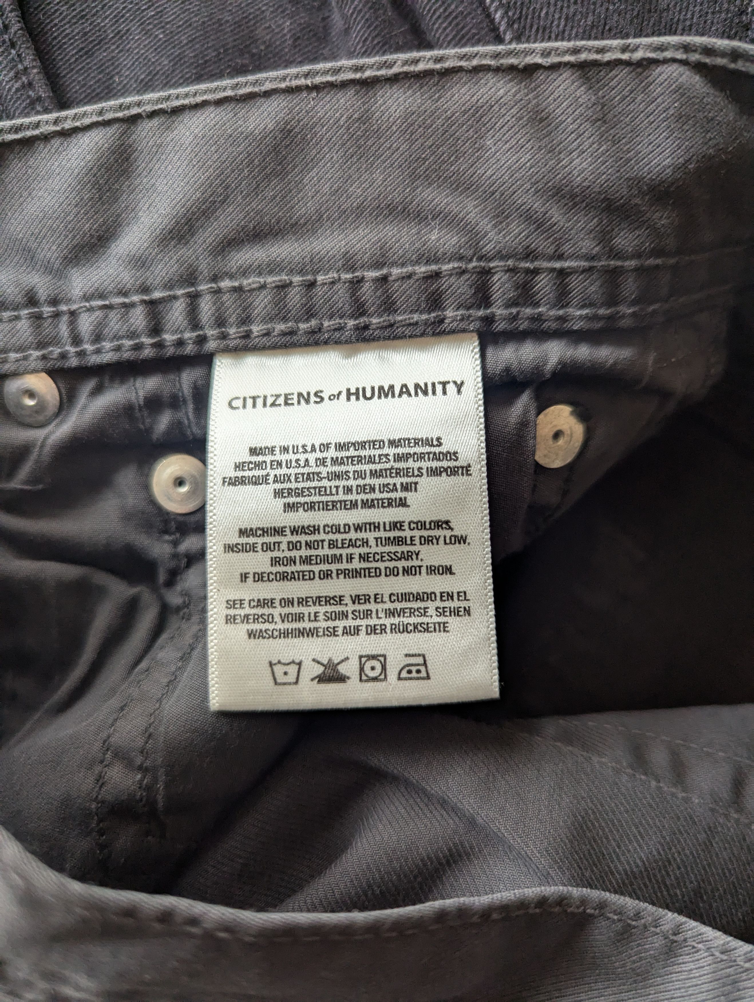 Citizens Of Humanity Lightweight Stretch Cotton CoH Jeans Size 29" - 5 Thumbnail