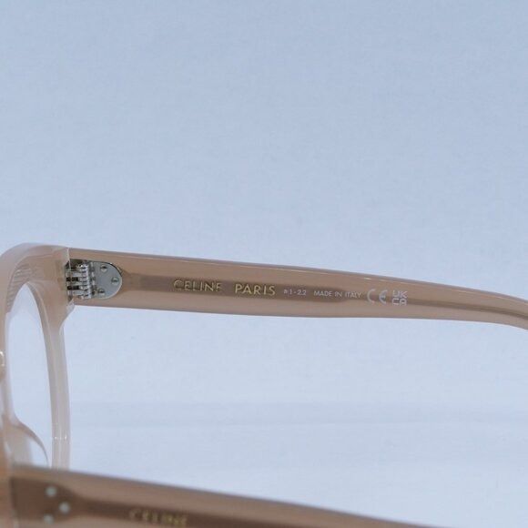 Celine 🕶️ New Celine CL50093I 072 Eyeglasses - Shiny Milky Pink Size ONE SIZE - 5 Thumbnail