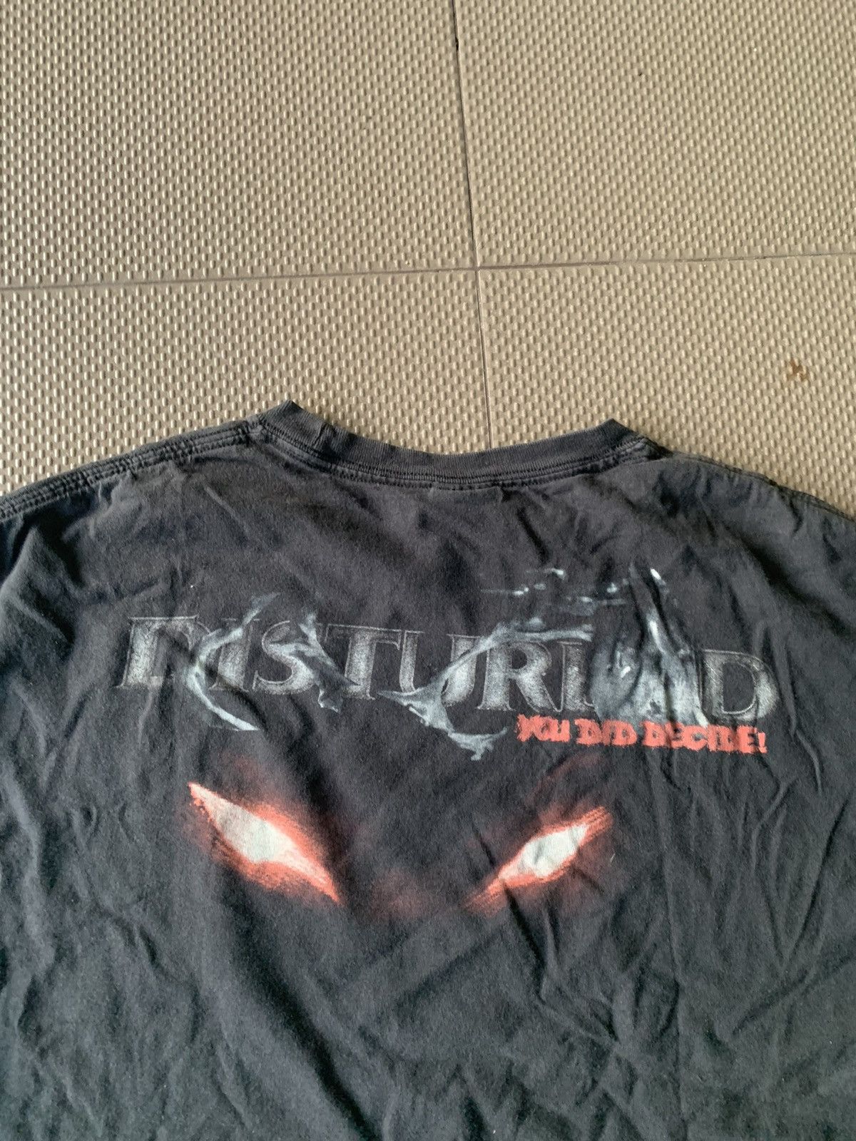 Band Tees Vintage Y2K Disturbed You Did Decide Tee Size US L / EU 52-54 / 3 - 8 Thumbnail