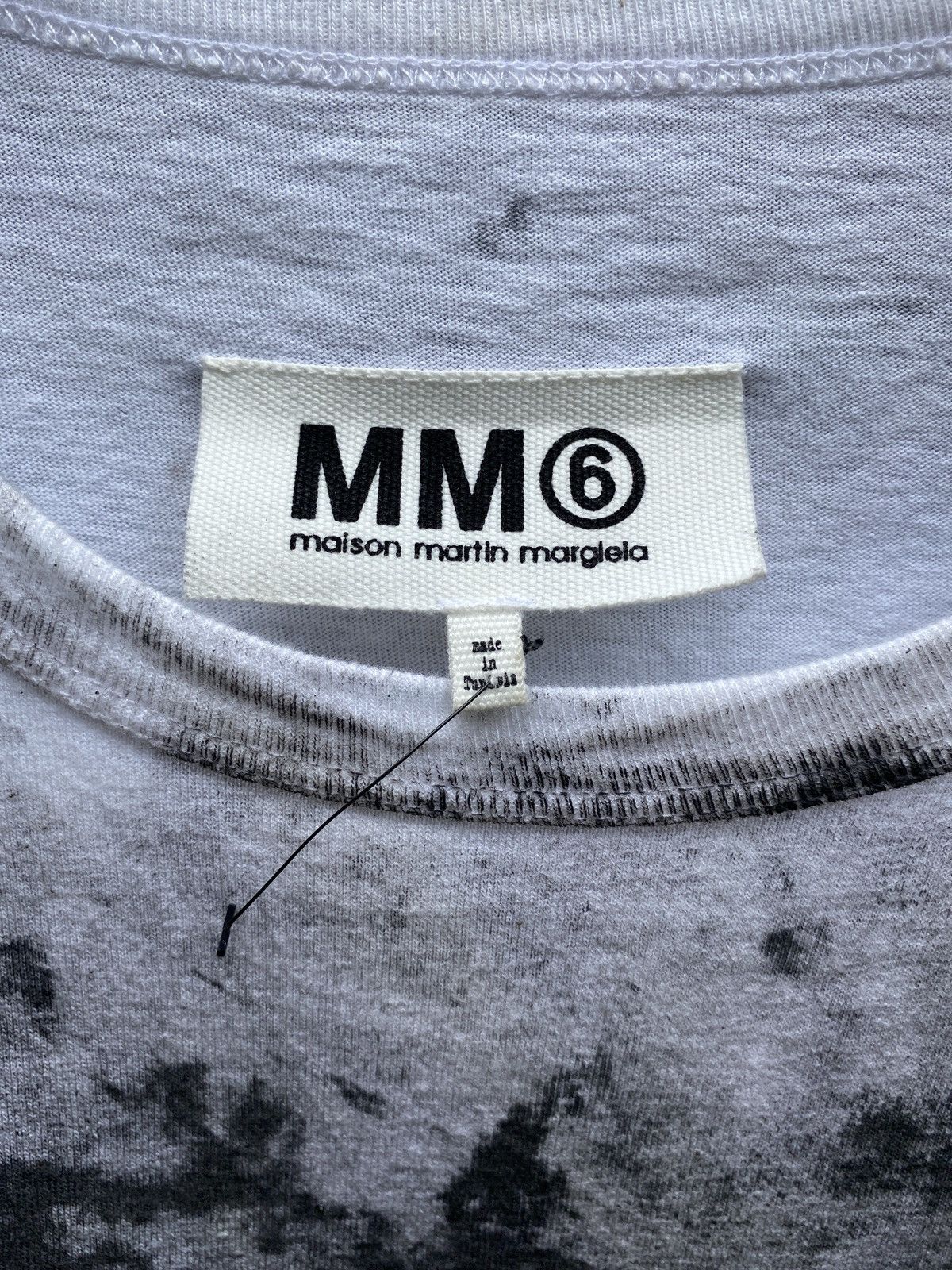 Maison Margiela Maison Margiela MM6 Trompe l’oeil Painted 1 of 1 T-shirt Size US S / EU 44-46 / 1 - 8 Thumbnail