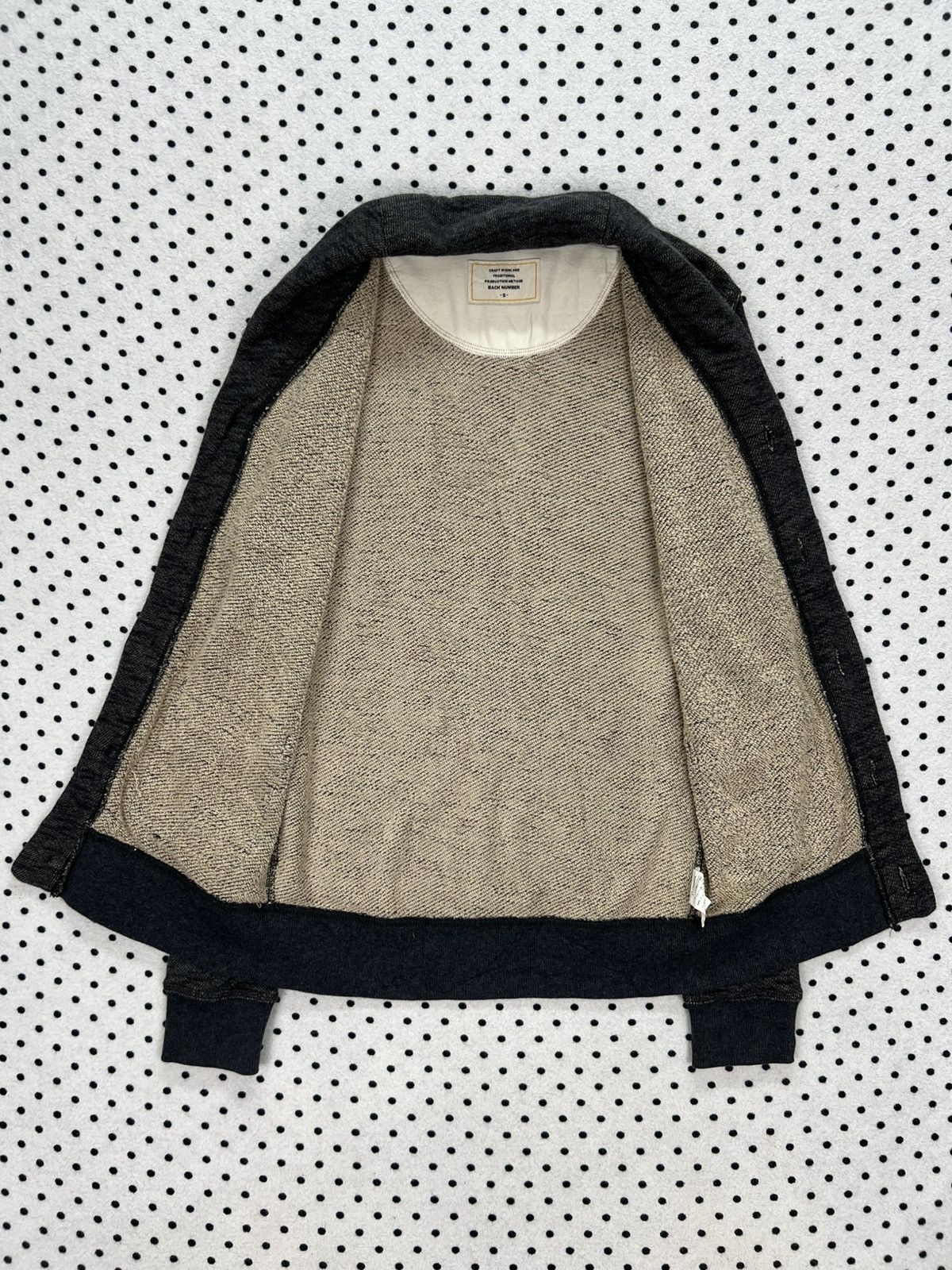 Japanese Brand Back Number Shawl Collar Sweater Size US S / EU 44-46 / 1 - 7 Thumbnail