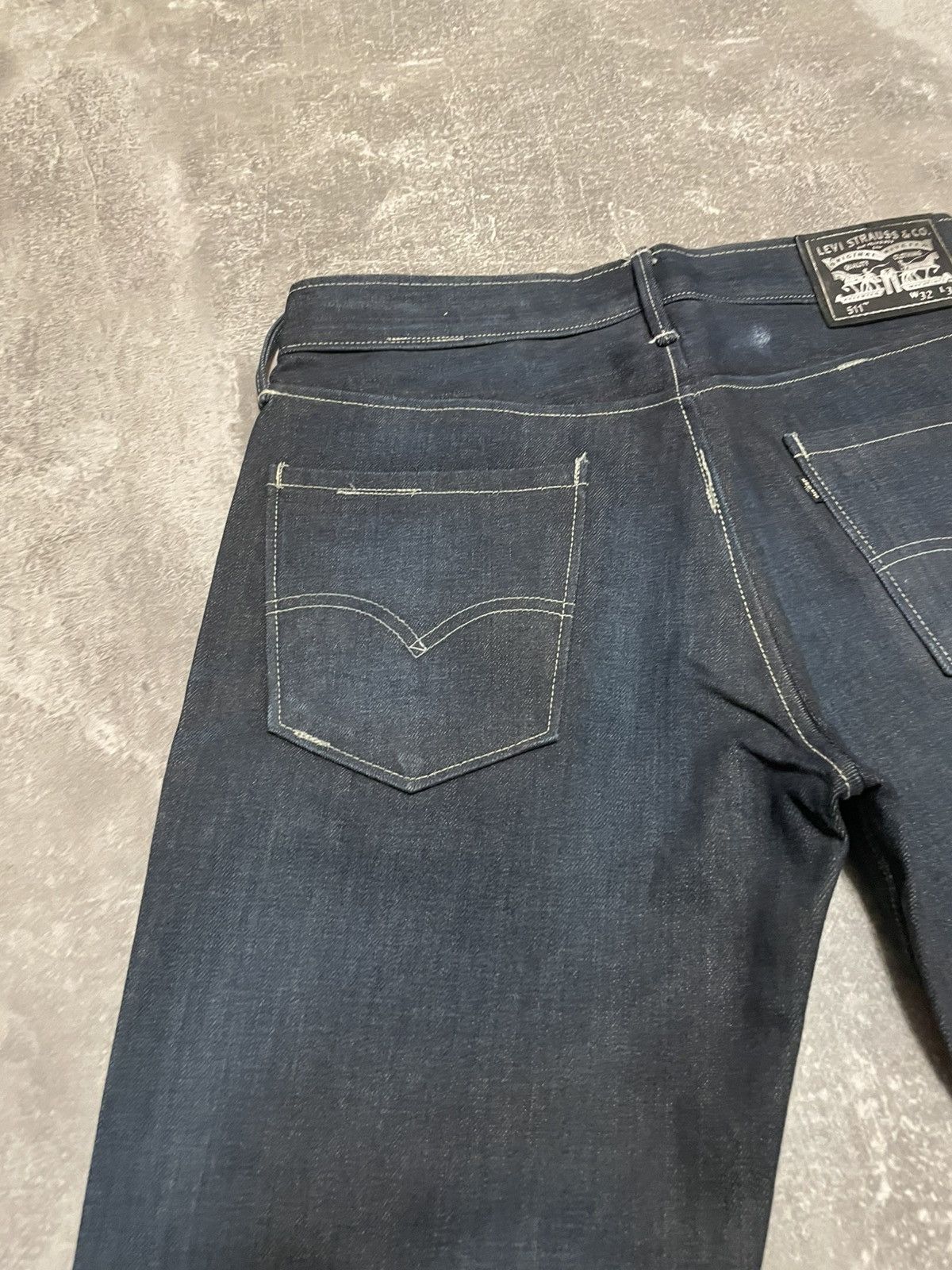 Levi's Vintage Levis Black Tab Distressed Heavy Denim Jeans 32/34 Size US 32 / EU 48 - 7 Thumbnail