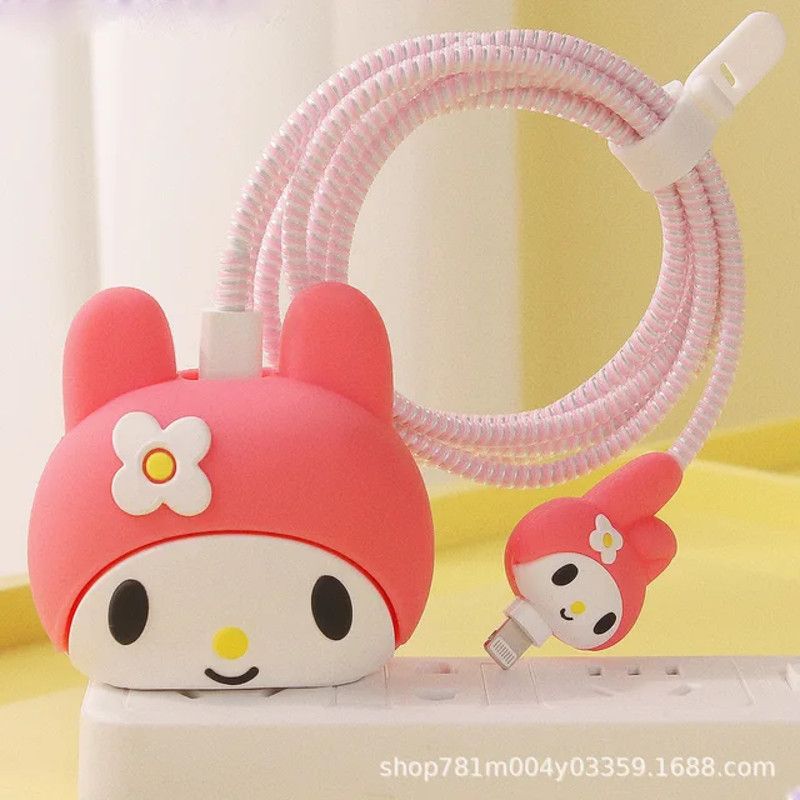 SAYHELLO Hello Kitty iPhone Charger Cable Protector P48 Size ONE SIZE - 1 Preview